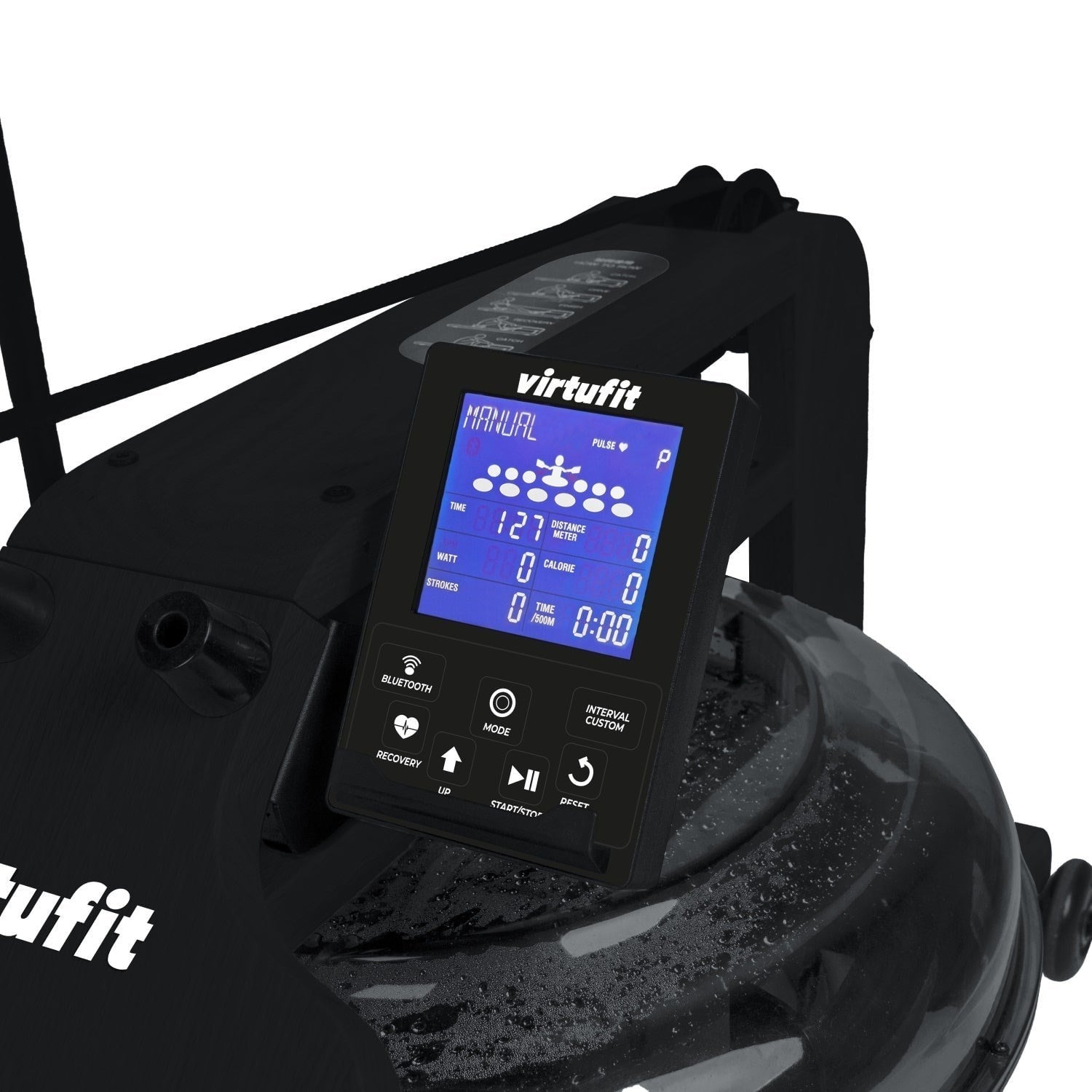 VirtuFit Elite Su Dirençli Kürek Makinesi – Black Edition