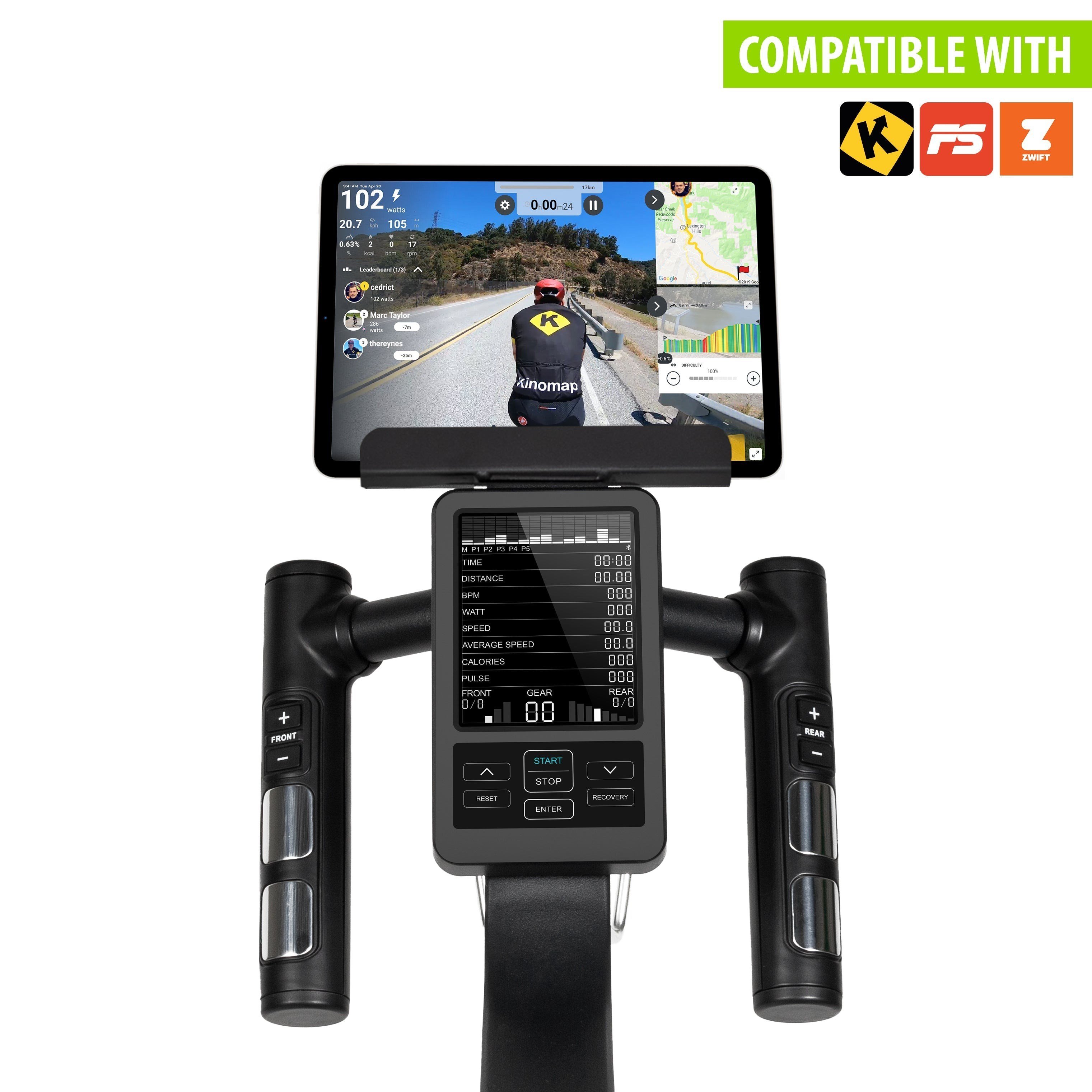 VirtuFit Etappe 2.0i Indoor Cycle – Spinning Bisikleti – 22 kg Volan – 24 Kademe