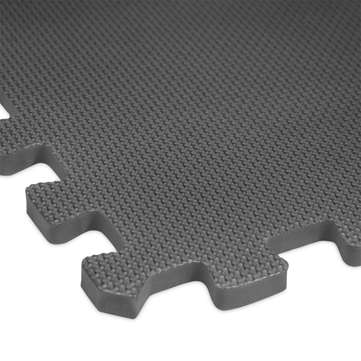 VirtuFit Fitness Puzzle Mat – 4 Parçalı Zemin Matı – 120×120 cm – Siyah