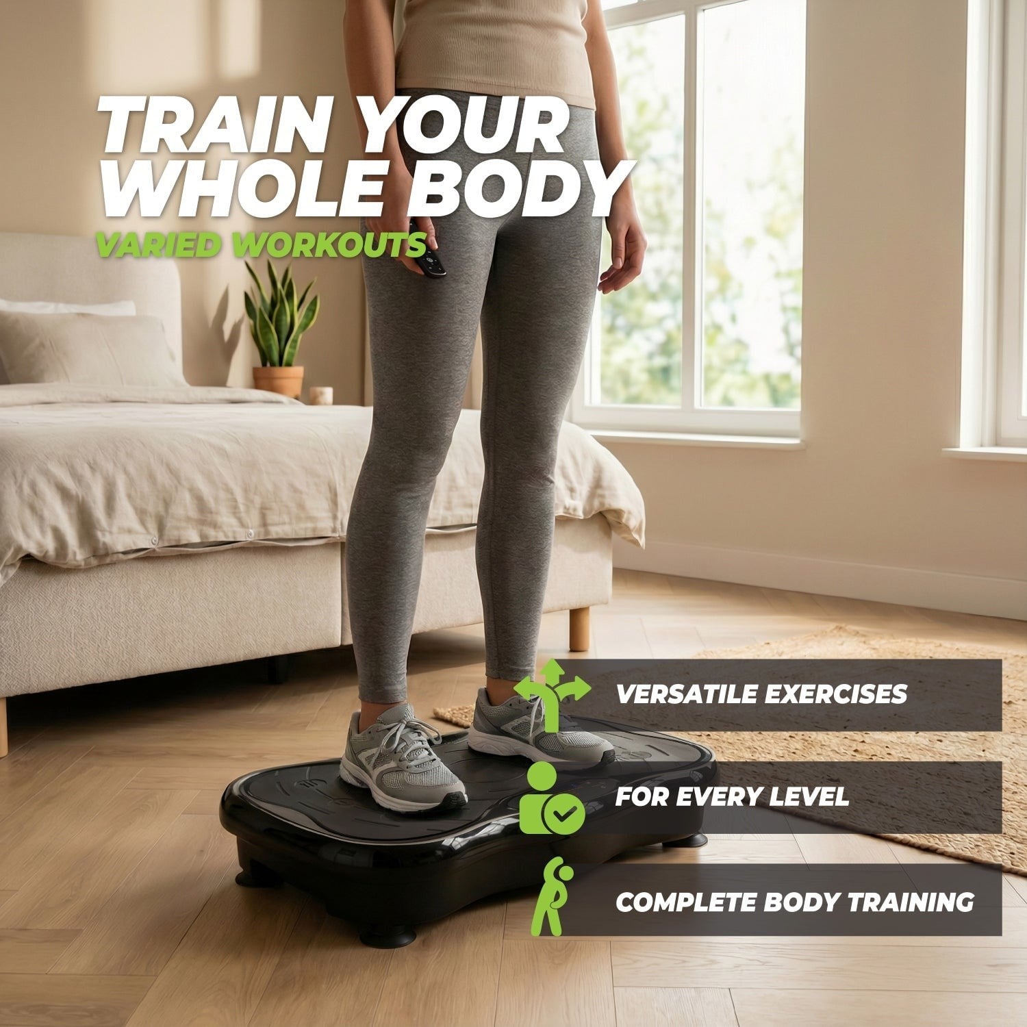 VirtuFit Fitness Titreşim Platformu (Vibrasyon Plakası)
