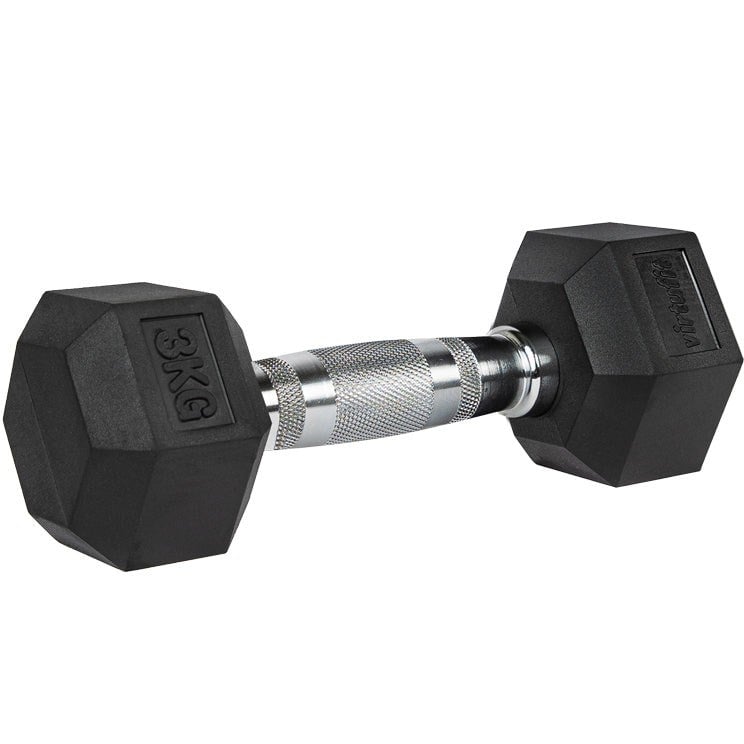 VirtuFit Hexa Dumbbell Pro – Altıgen Dambıl – 3 kg (Tek)
