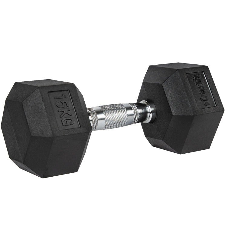 VirtuFit Hexa Dumbbell Pro – Altıgen Dambıl – 15 kg (Tek)