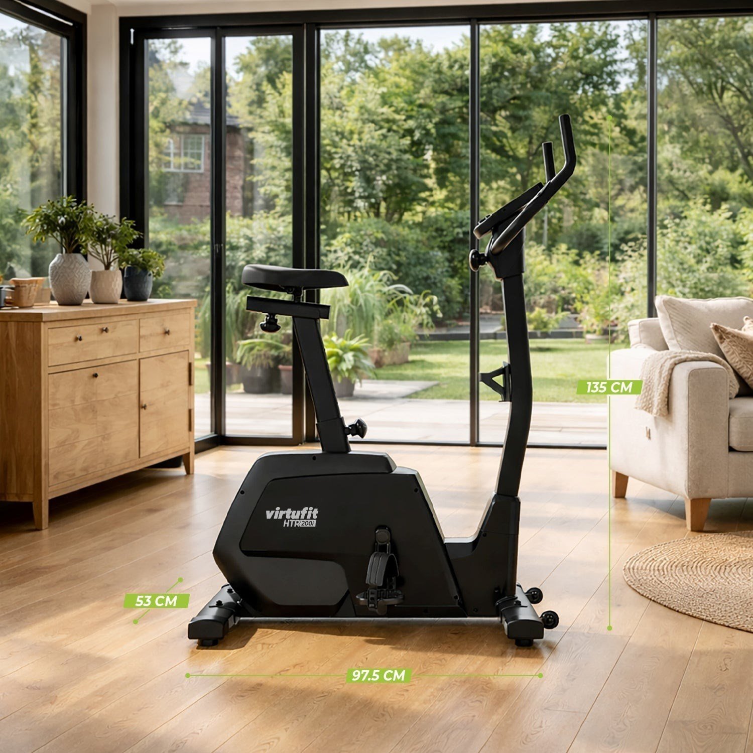 VirtuFit HTR200i Ergometre Kondisyon Bisikleti – 32 Kademe – 24 Program