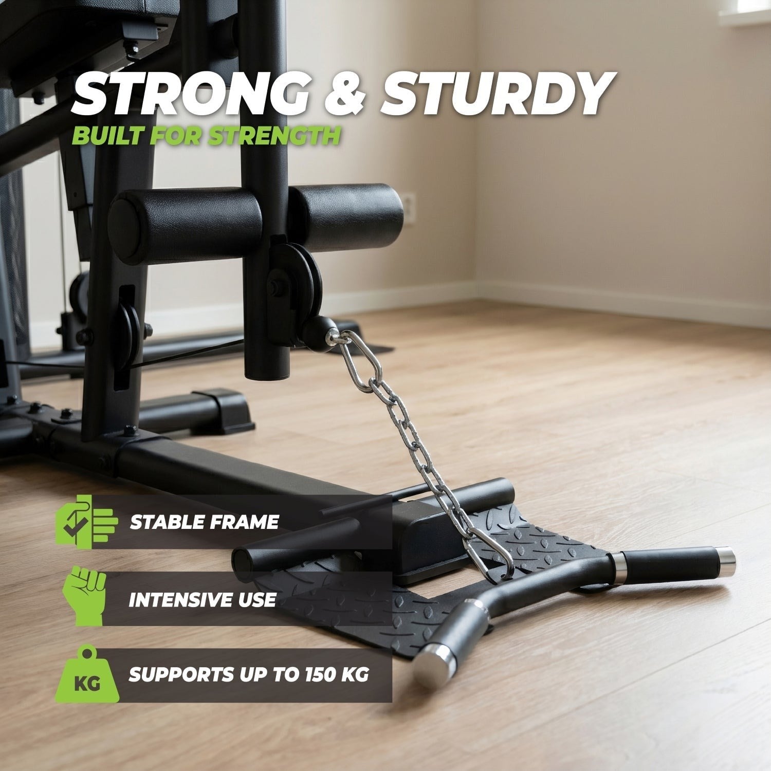 VirtuFit KH200 Home Gym – Kuvvet İstasyonu – 80 kg Ağırlık Takımı