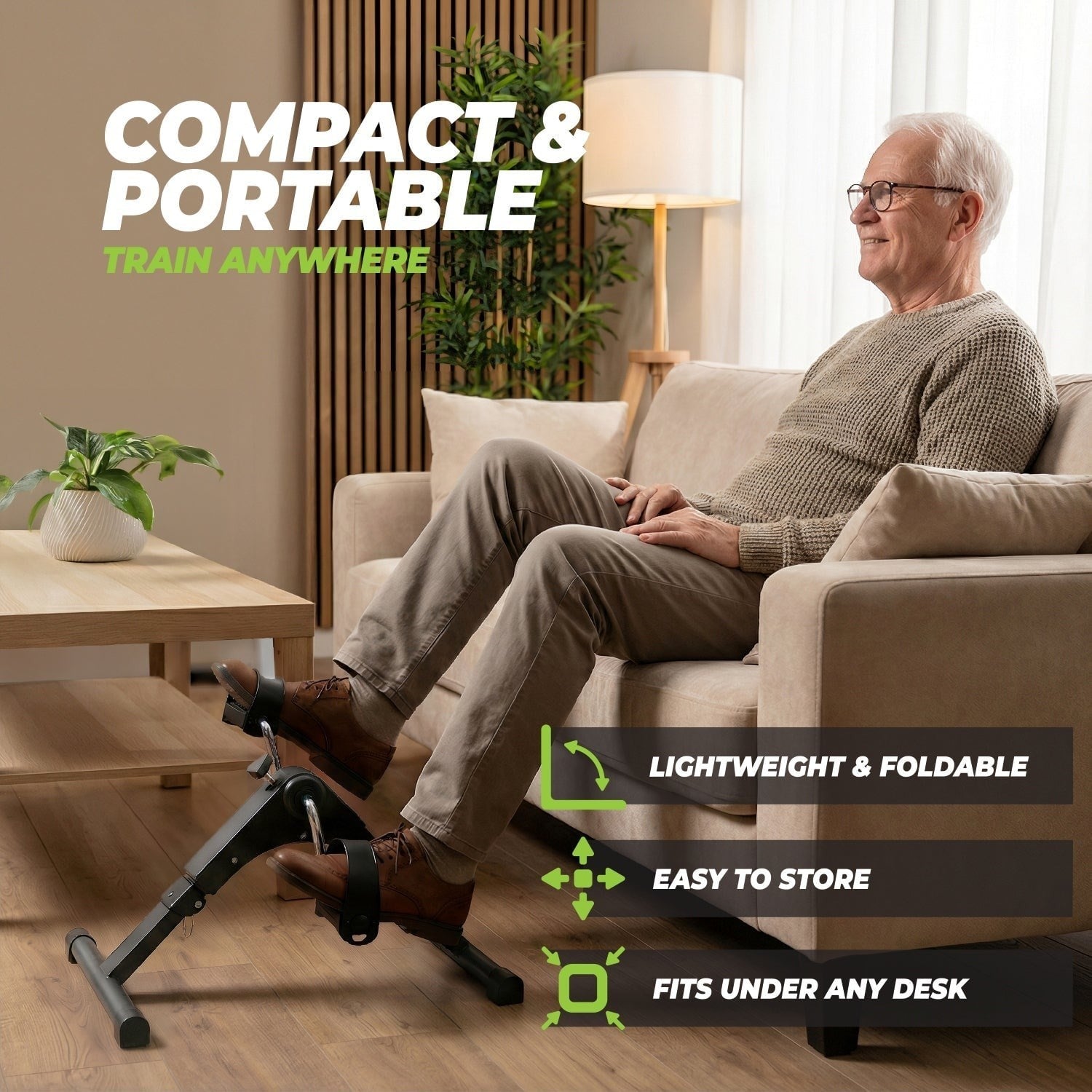 VirtuFit MB200 Katlanabilir Pedal Bisikleti – Mini Pedal Trainer