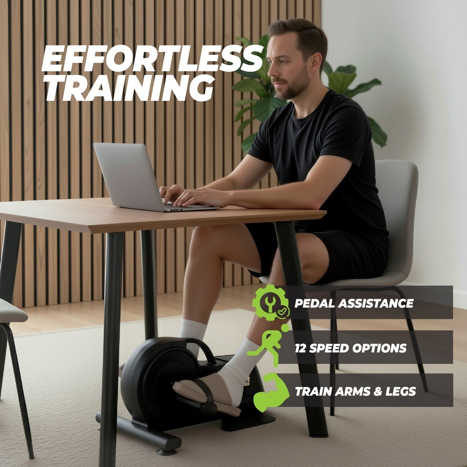 VirtuFit MB450 Elektrikli Pedal Bisikleti – Mobilite Trainer – 12 Hız