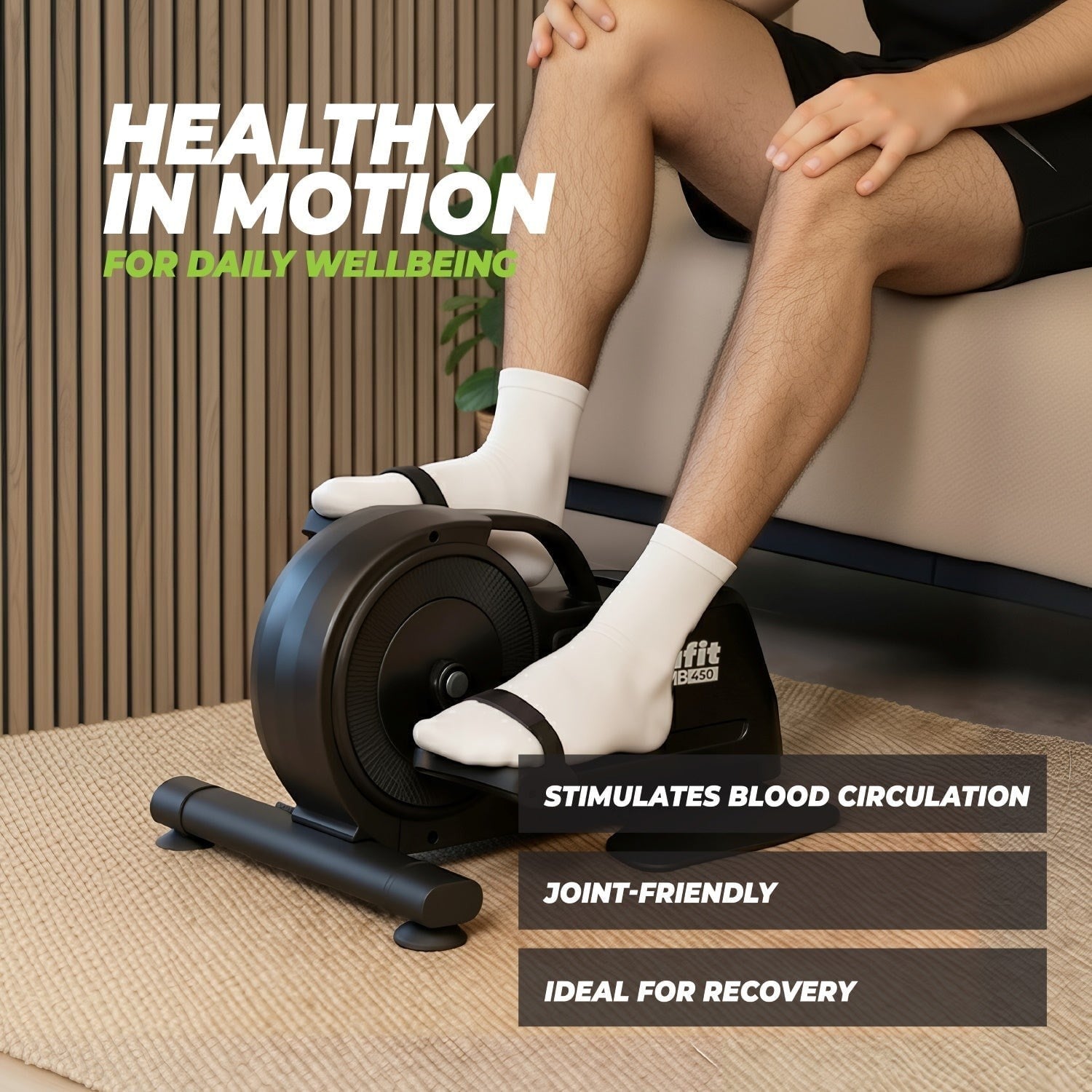 VirtuFit MB450 Elektrikli Pedal Bisikleti – Mobilite Trainer – 12 Hız