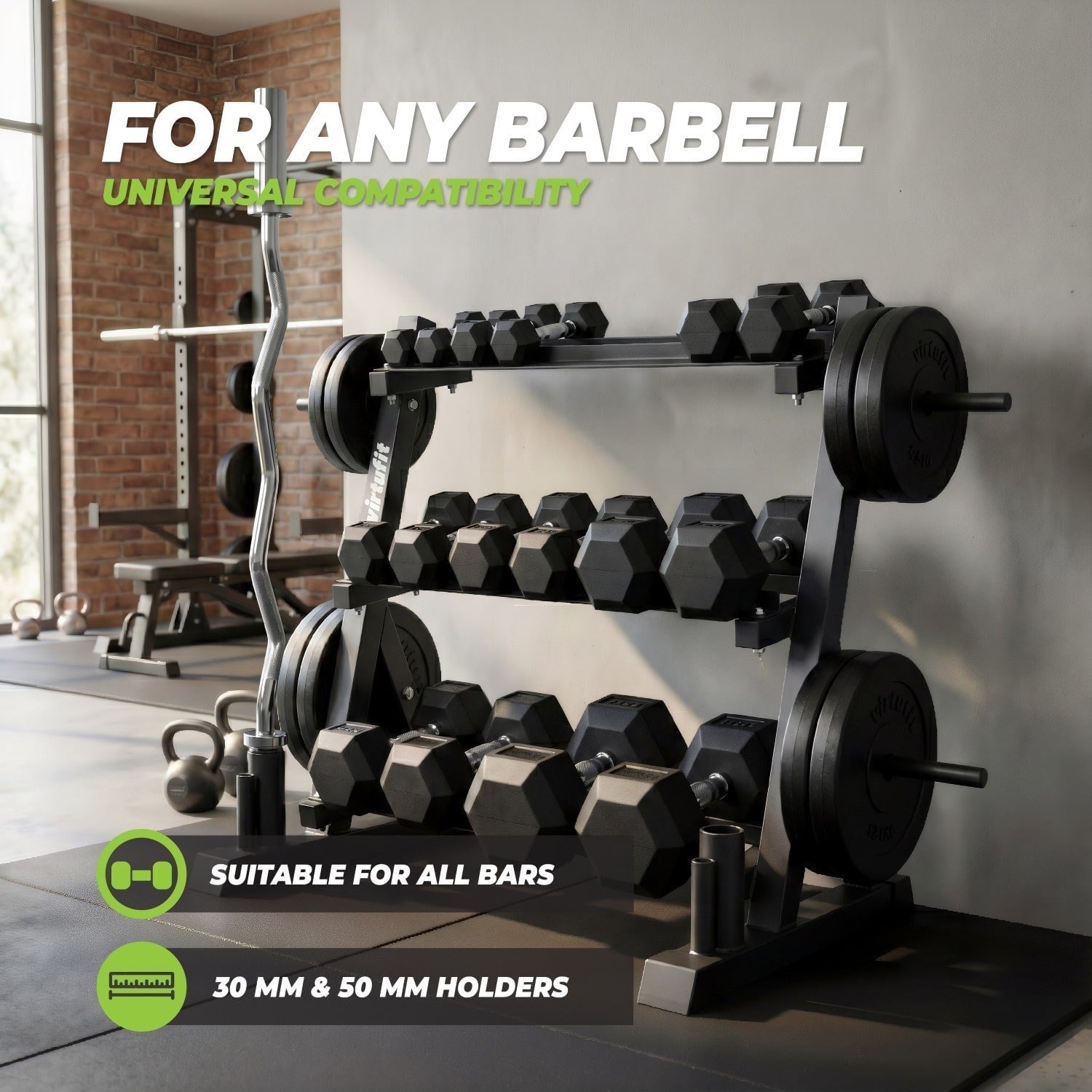 VirtuFit Multifonksiyonel Saklama Rafı