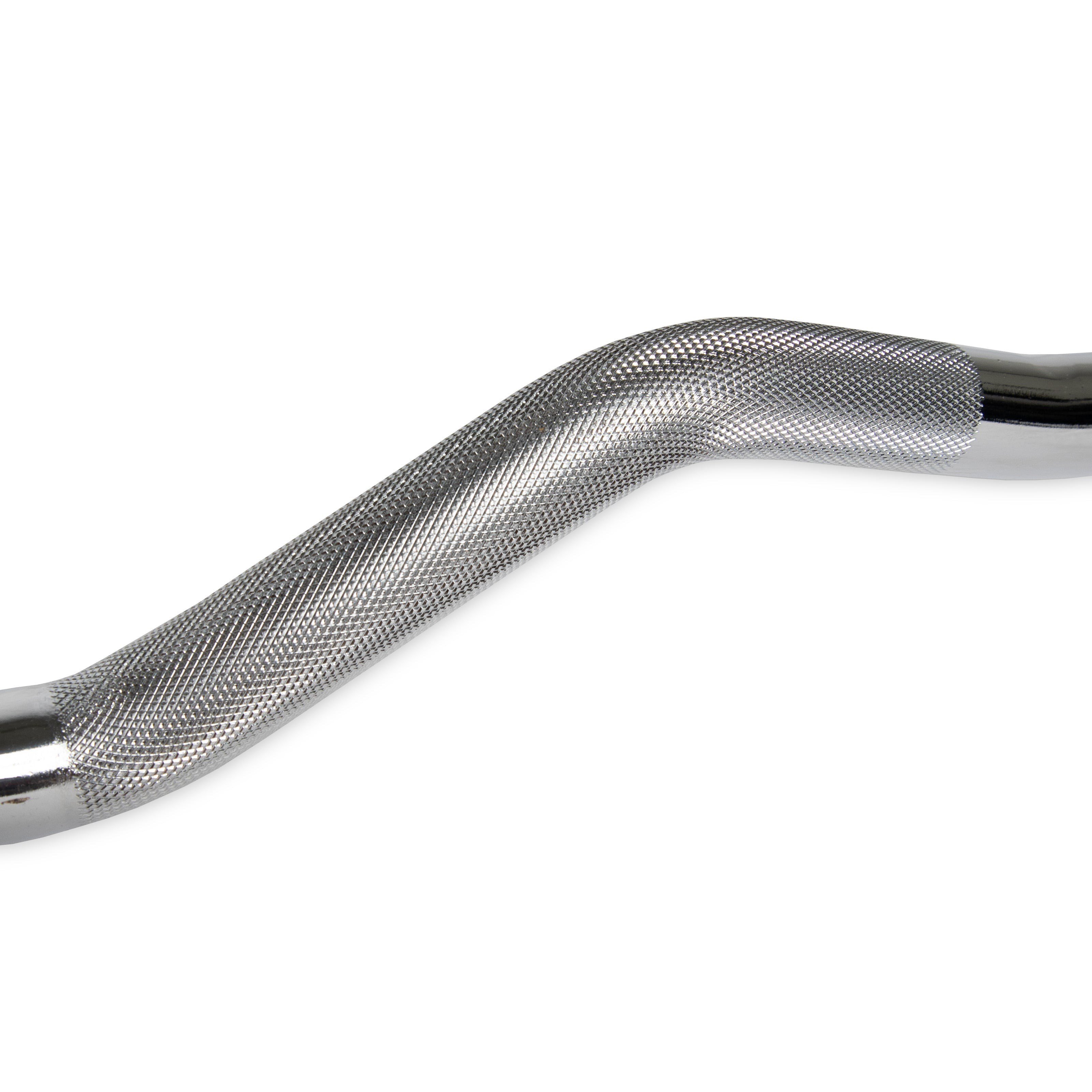 VirtuFit Olimpik EZ Curl Bar – Halter Barı – 120 cm