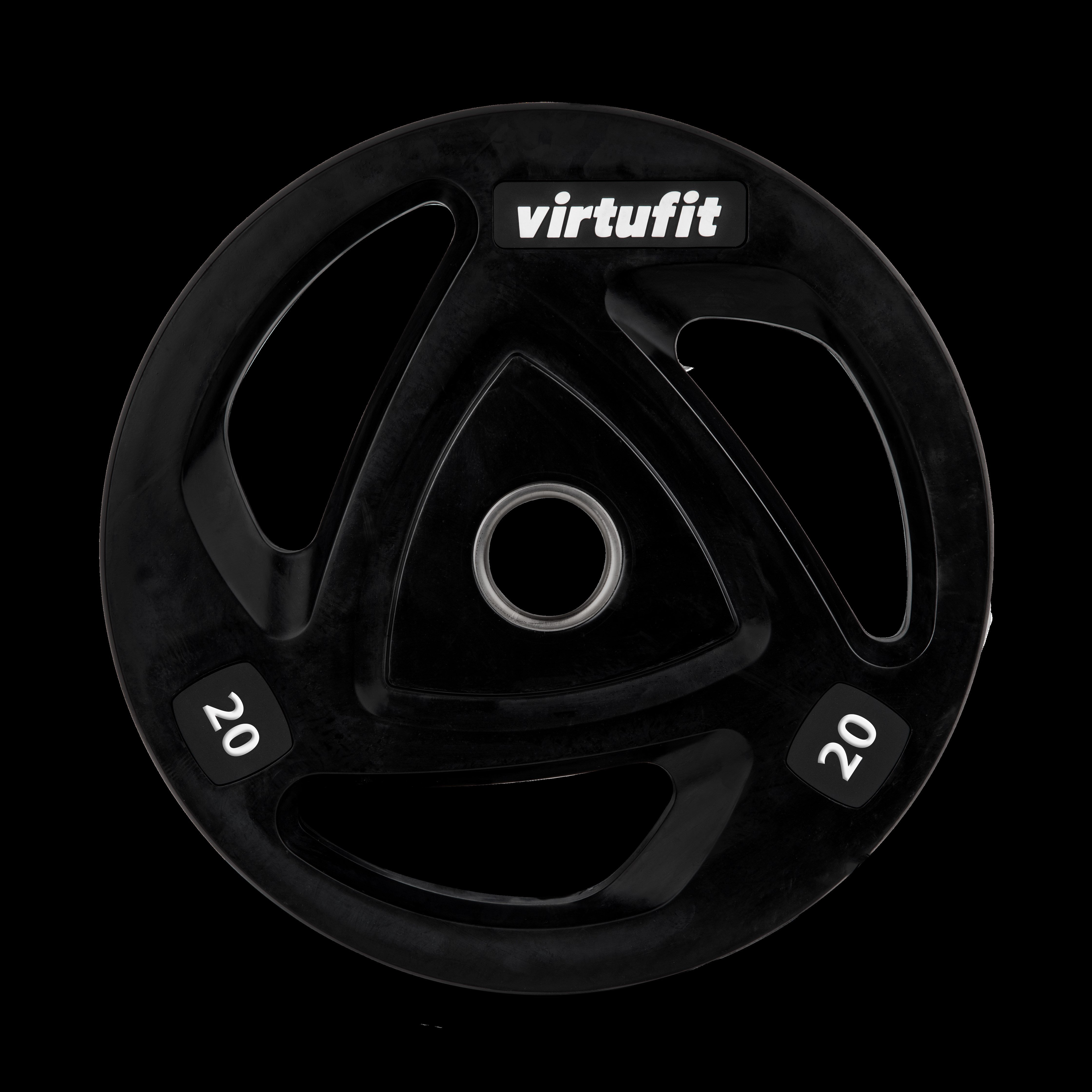 VirtuFit Olimpik Kauçuk Halter Plakası – 50 mm – 20 kg