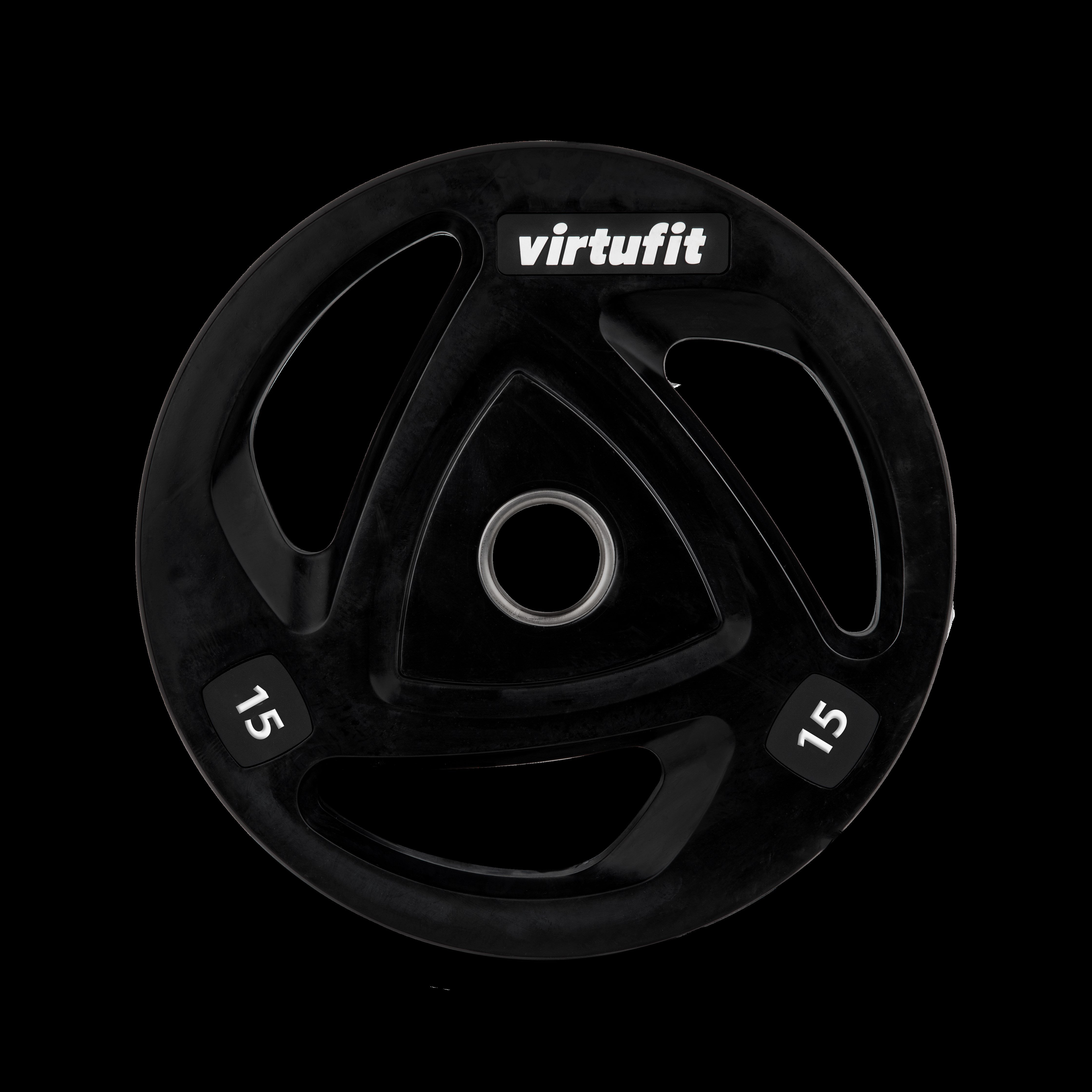 VirtuFit Olimpik Kauçuk Halter Plakası – 50 mm – 15 kg