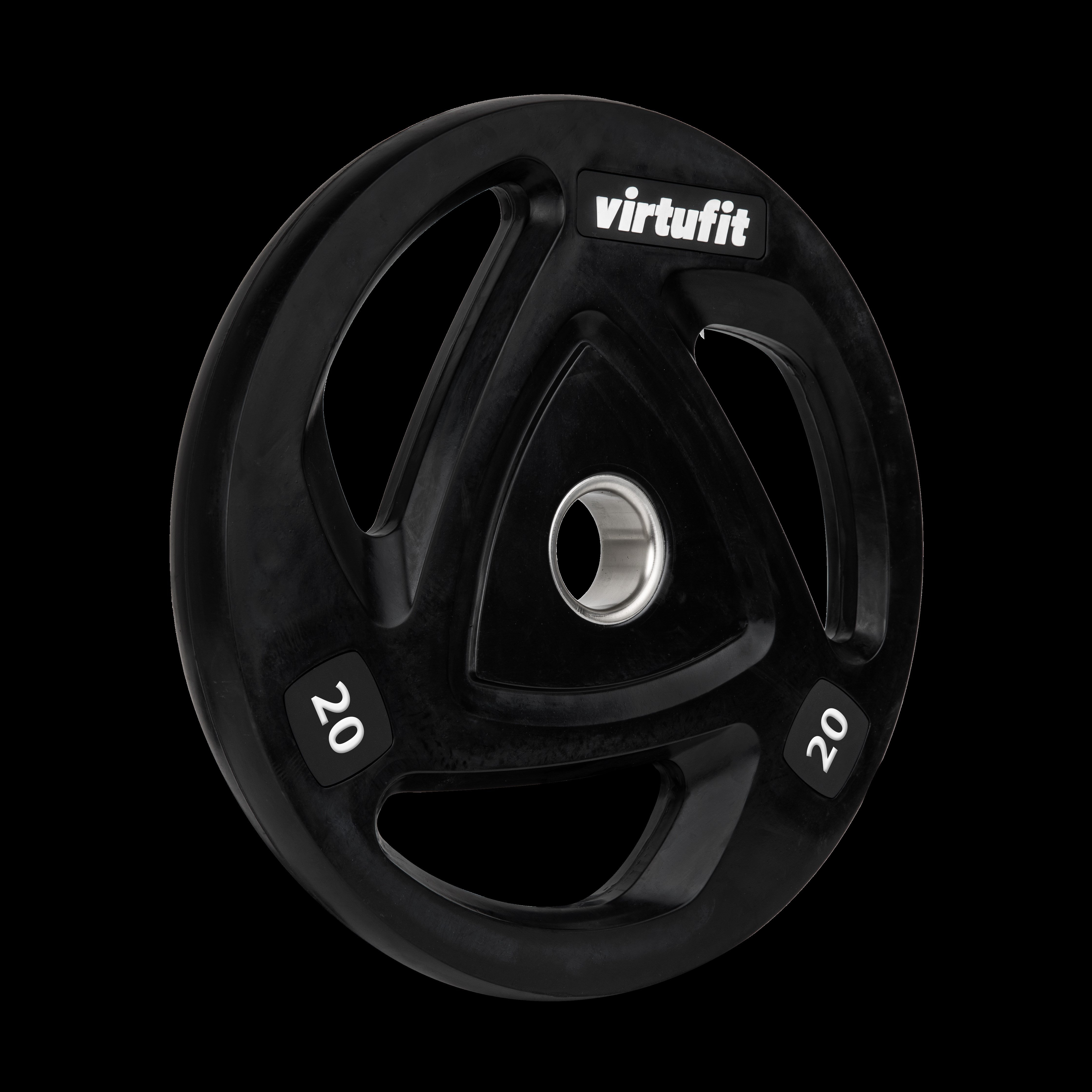 VirtuFit Olimpik Kauçuk Halter Plakası – 50 mm – 20 kg