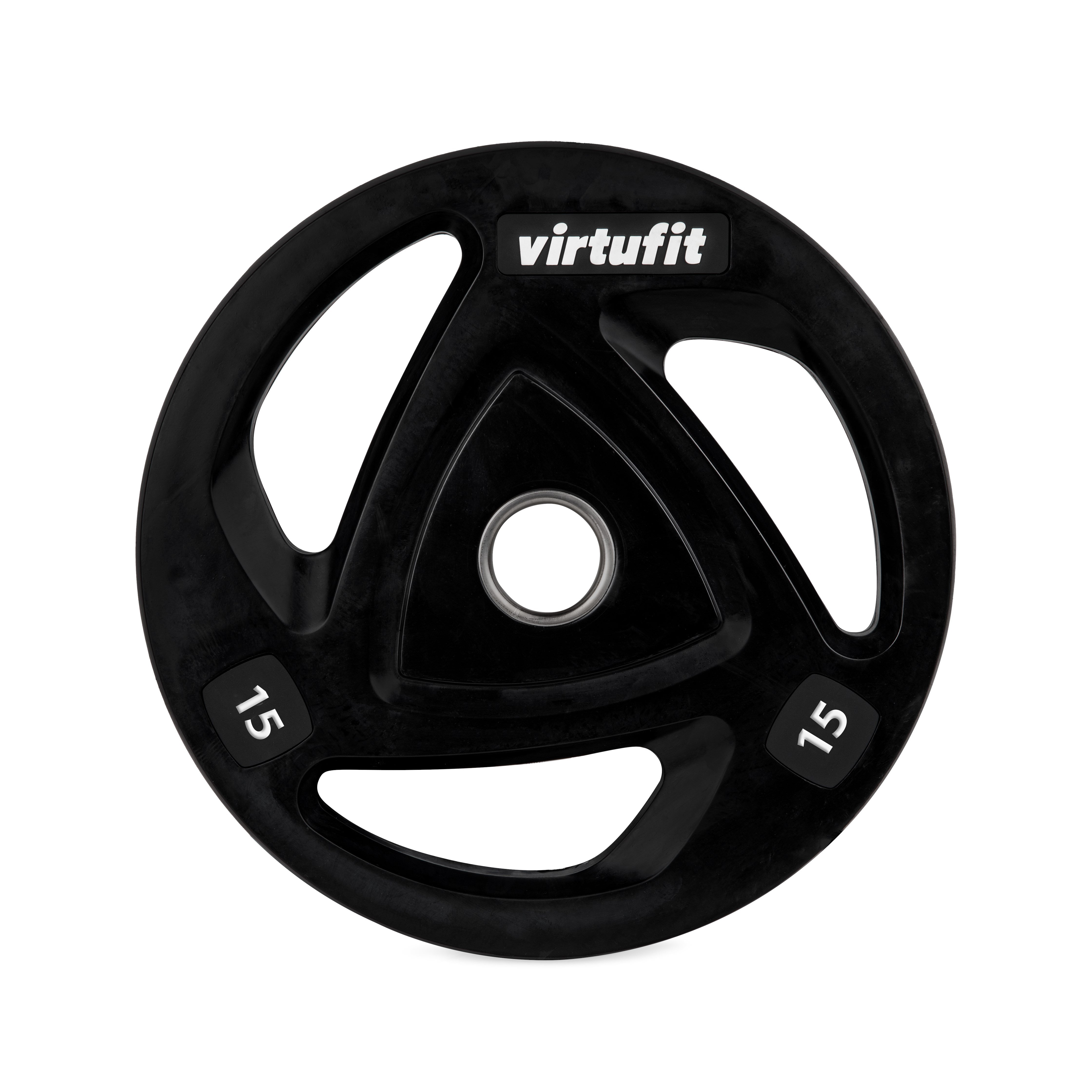 VirtuFit Olimpik Kauçuk Halter Plakası – 50 mm – 15 kg