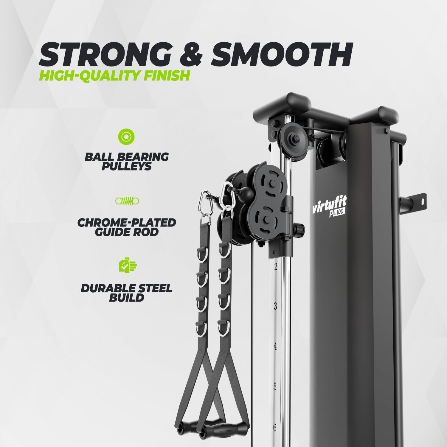 VirtuFit PL100 Single Pulley Station – Kablo İstasyonu (Duvara Monte)
