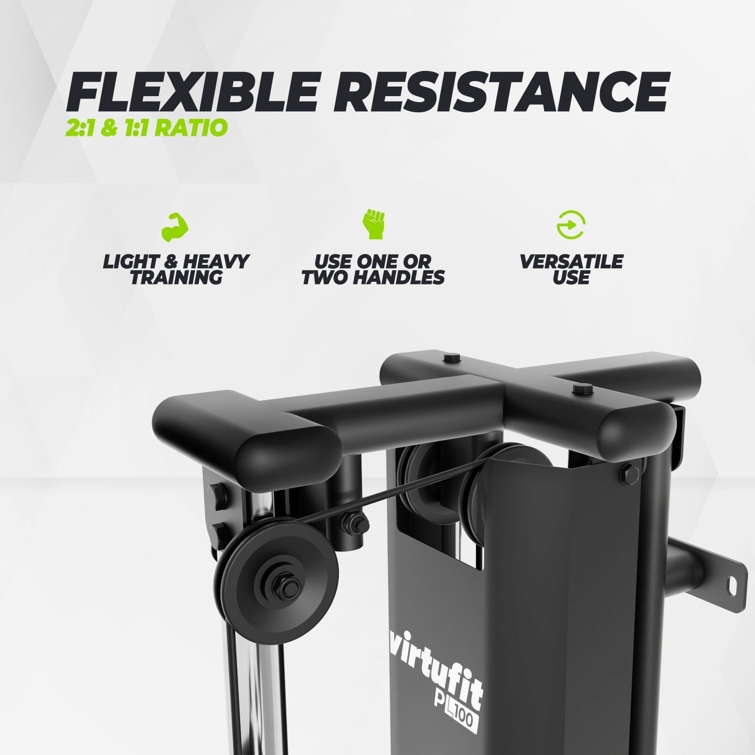 VirtuFit PL100 Single Pulley Station – Kablo İstasyonu (Duvara Monte)