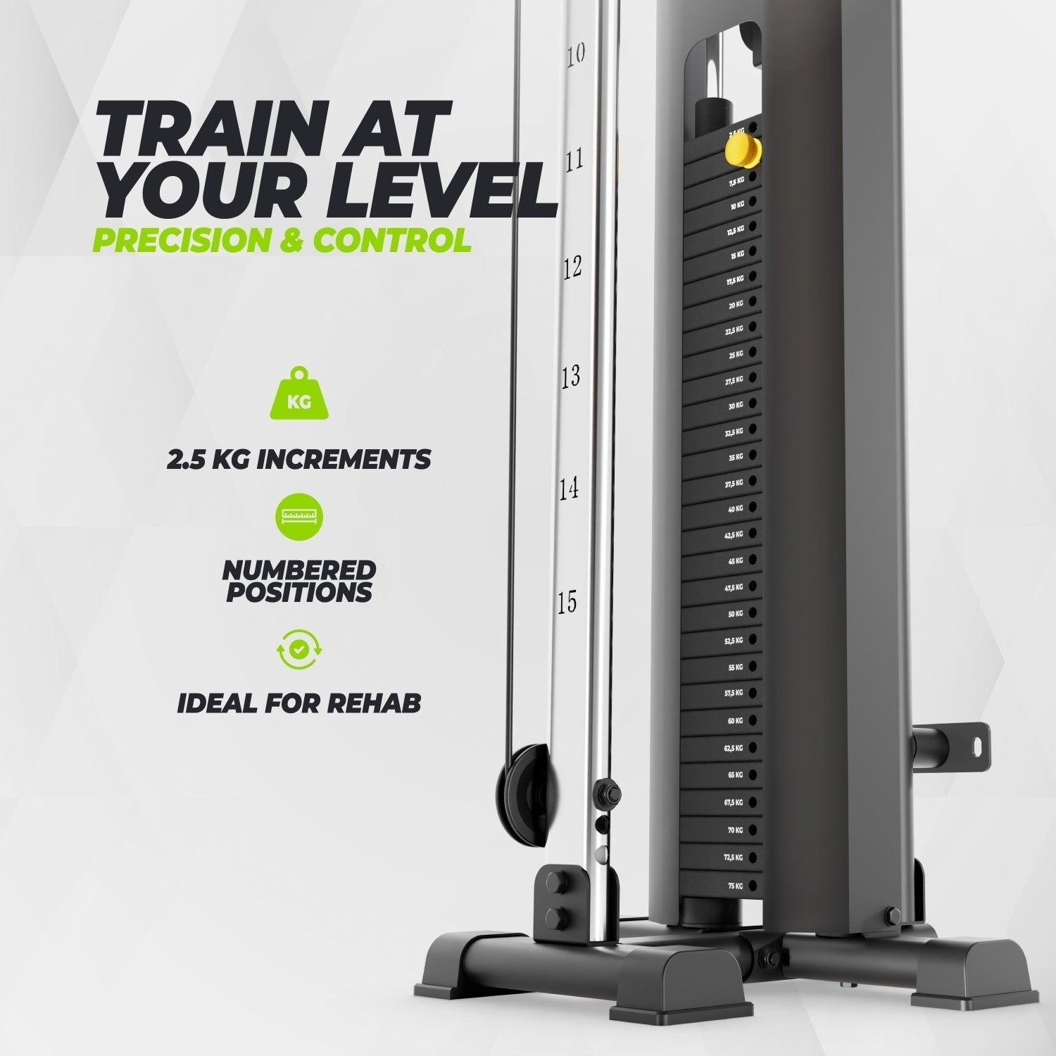VirtuFit PL100 Single Pulley Station – Kablo İstasyonu (Duvara Monte)
