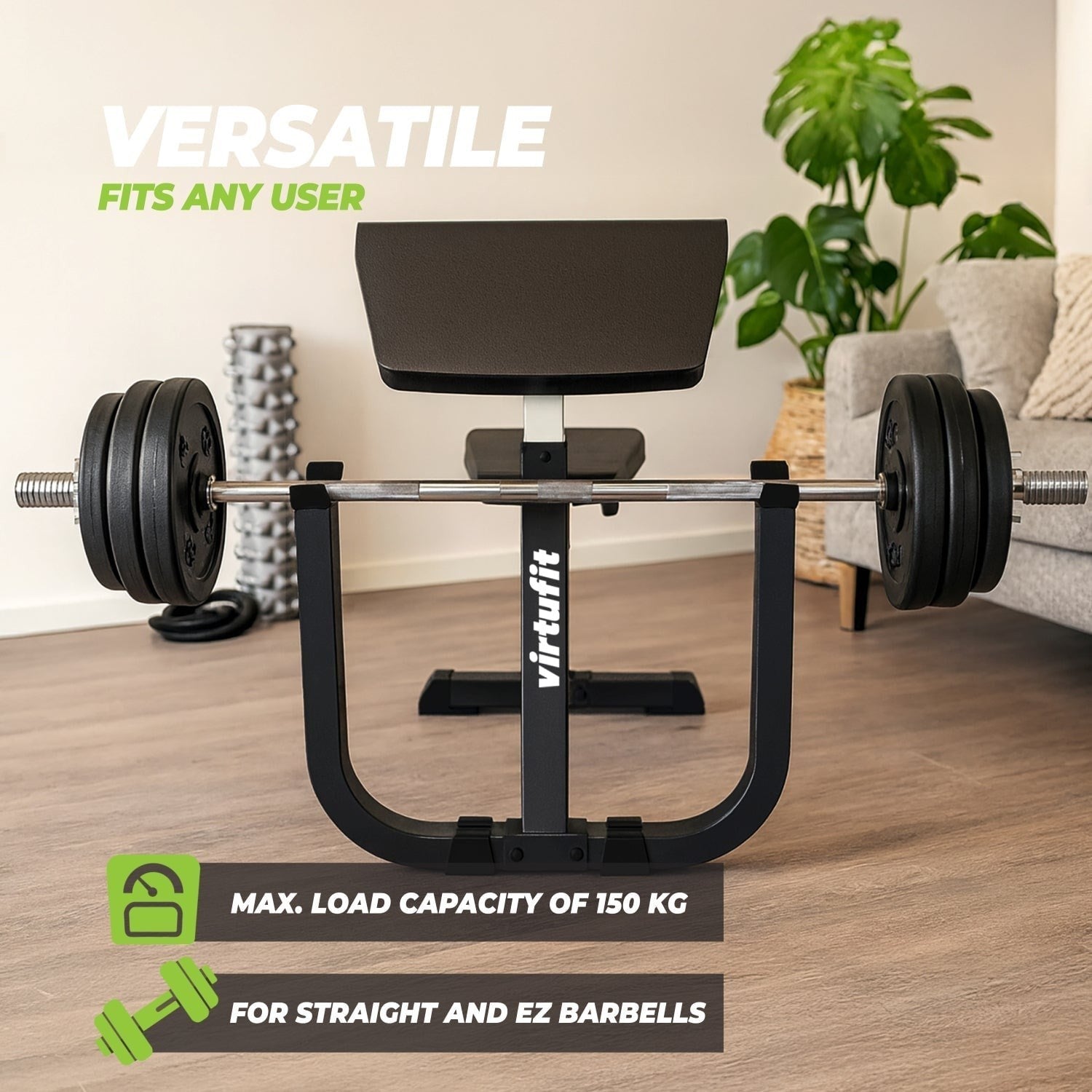 VirtuFit Preacher Curl İstasyonu – Biceps Bankı