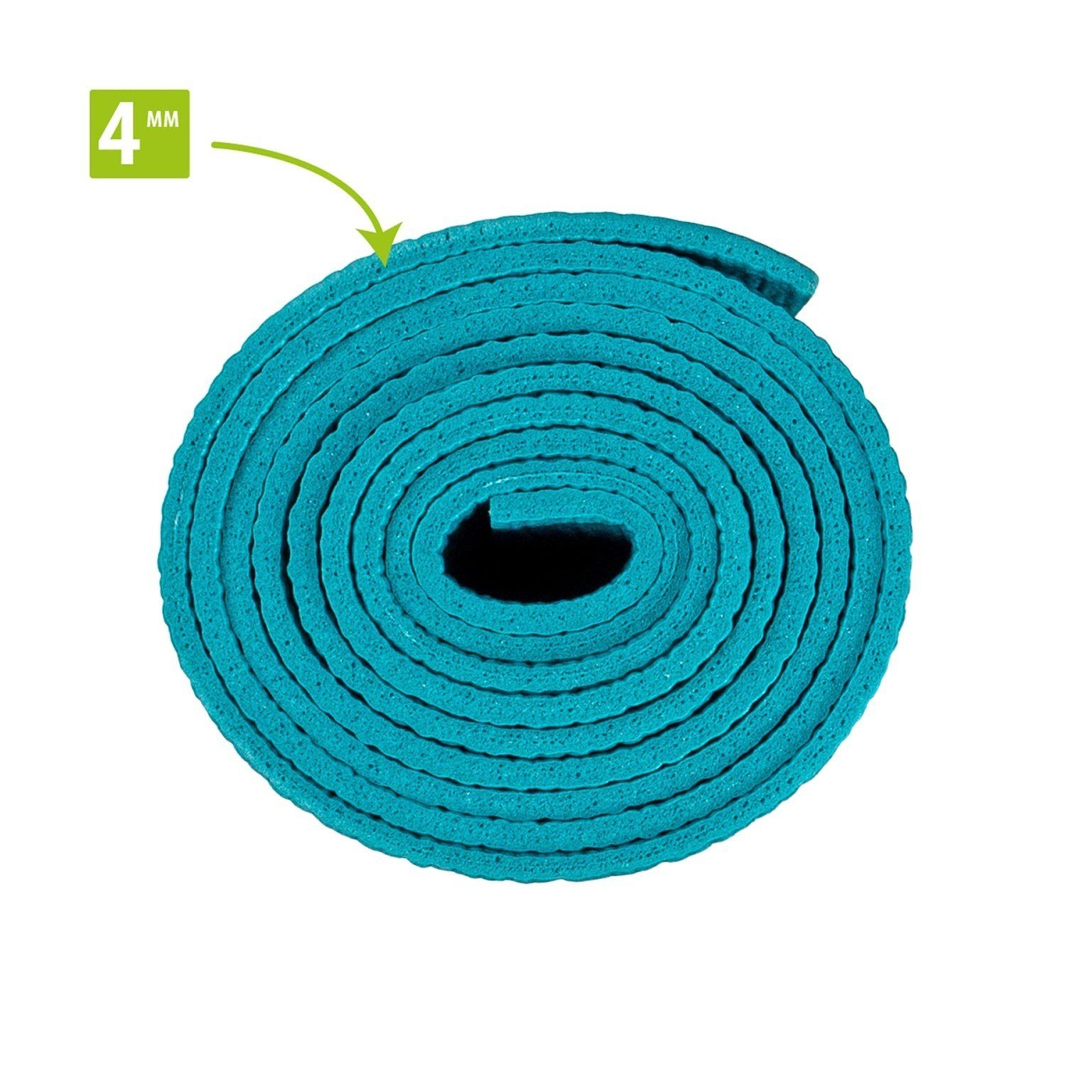 VirtuFit Premium Yoga Matı – 183 × 61 × 0,4 cm – Ocean Green Forest