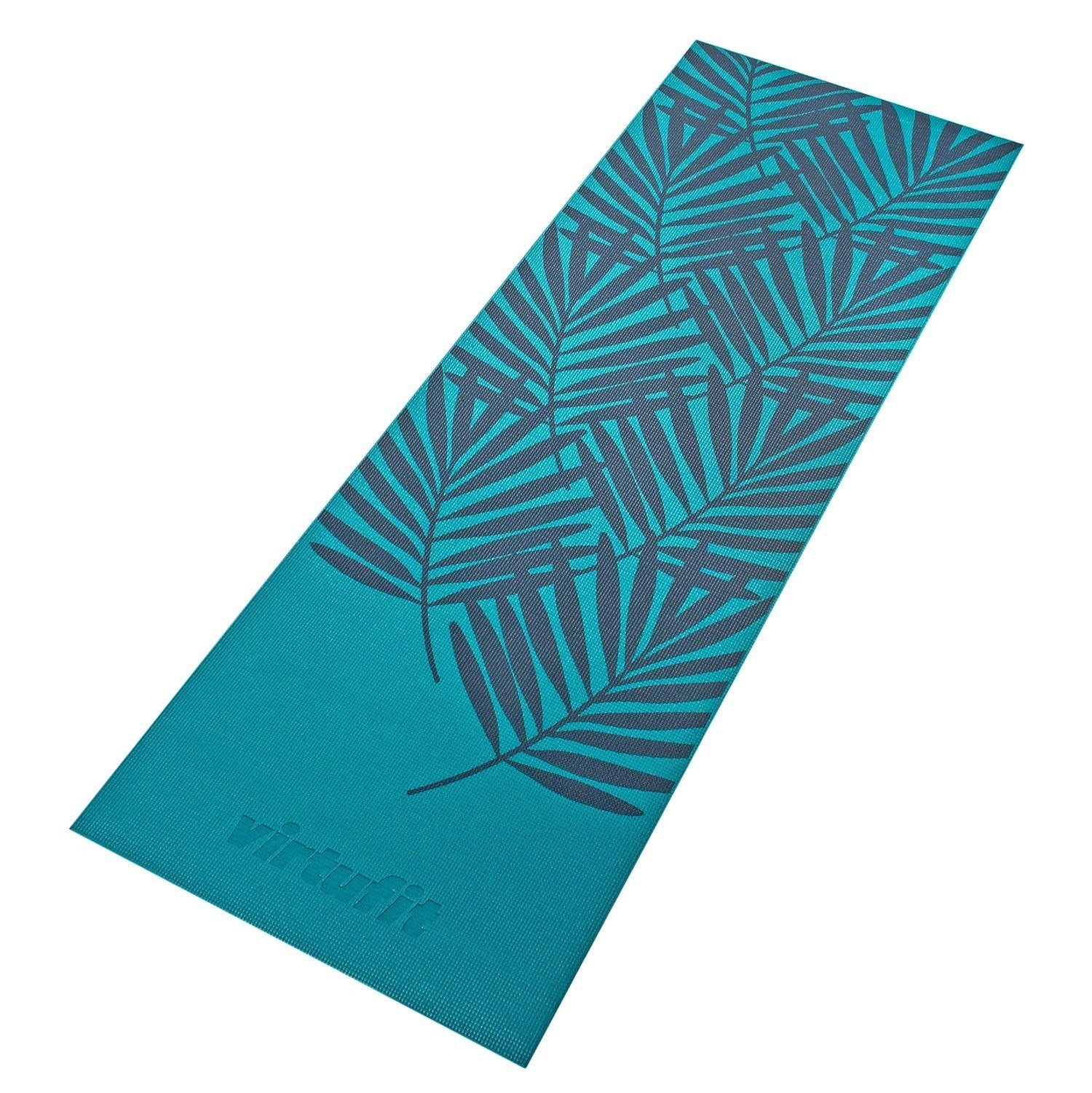 VirtuFit Premium Yoga Matı – 183 × 61 × 0,4 cm – Ocean Green Forest