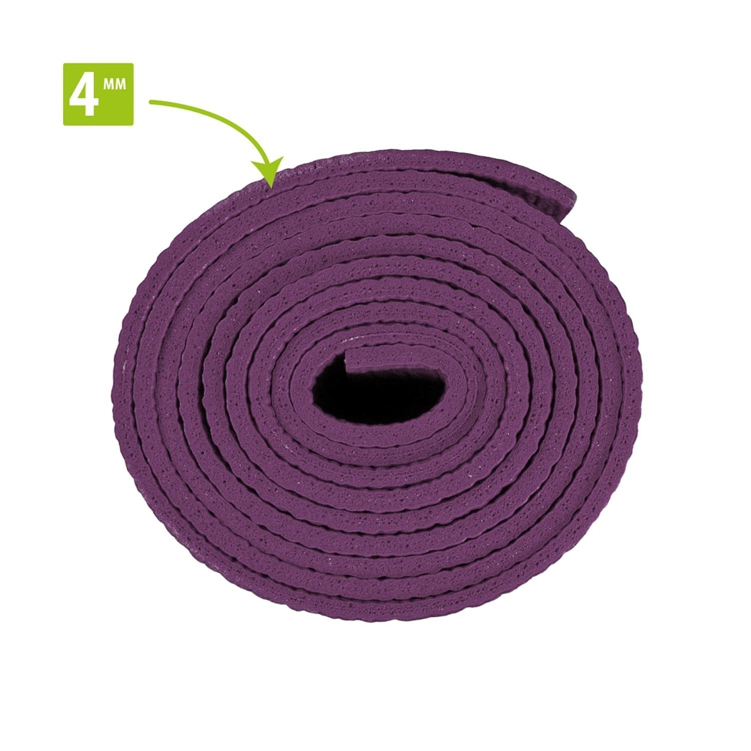 VirtuFit Premium Yoga Matı – 183 × 61 × 0,4 cm – Mulberry Leaf
