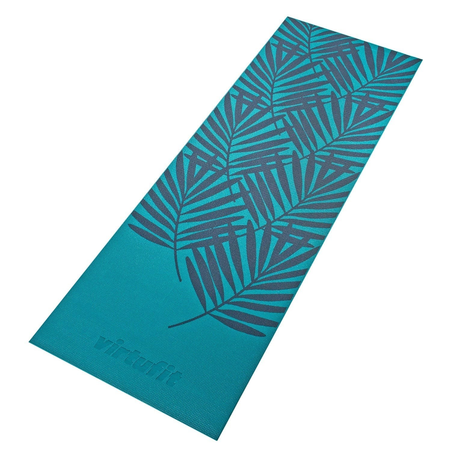 VirtuFit Premium Yoga Matı – 183 × 61 × 0,4 cm – Ocean Green Forest