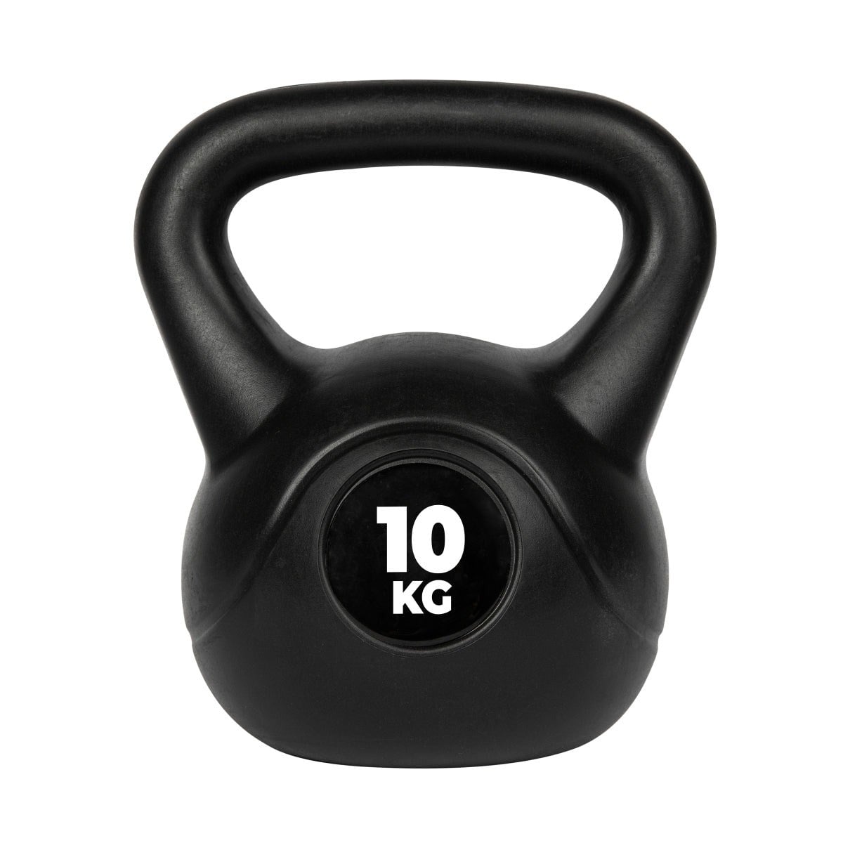 VirtuFit PVC Kettlebell – 10 kg – Siyah