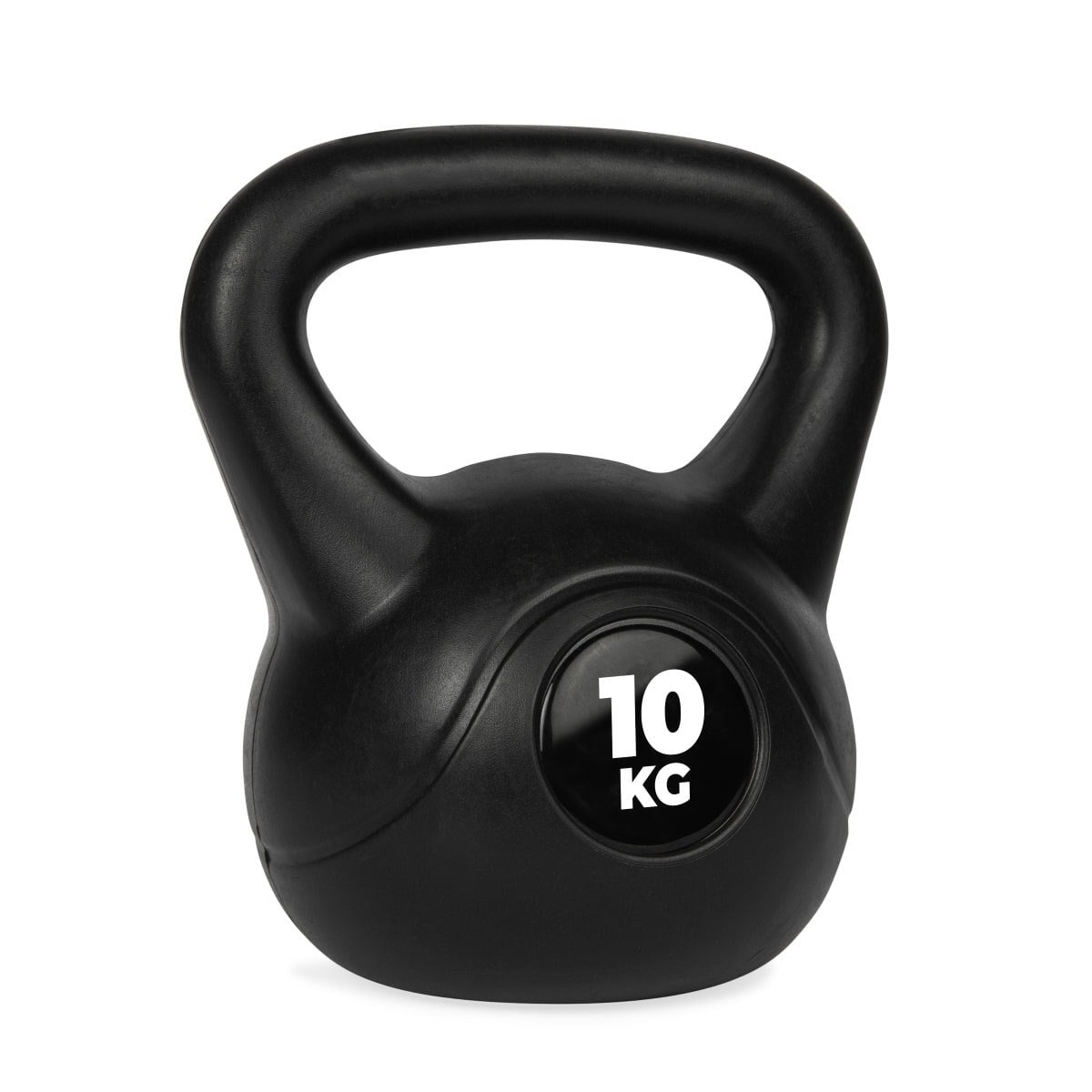 VirtuFit PVC Kettlebell – 10 kg – Siyah