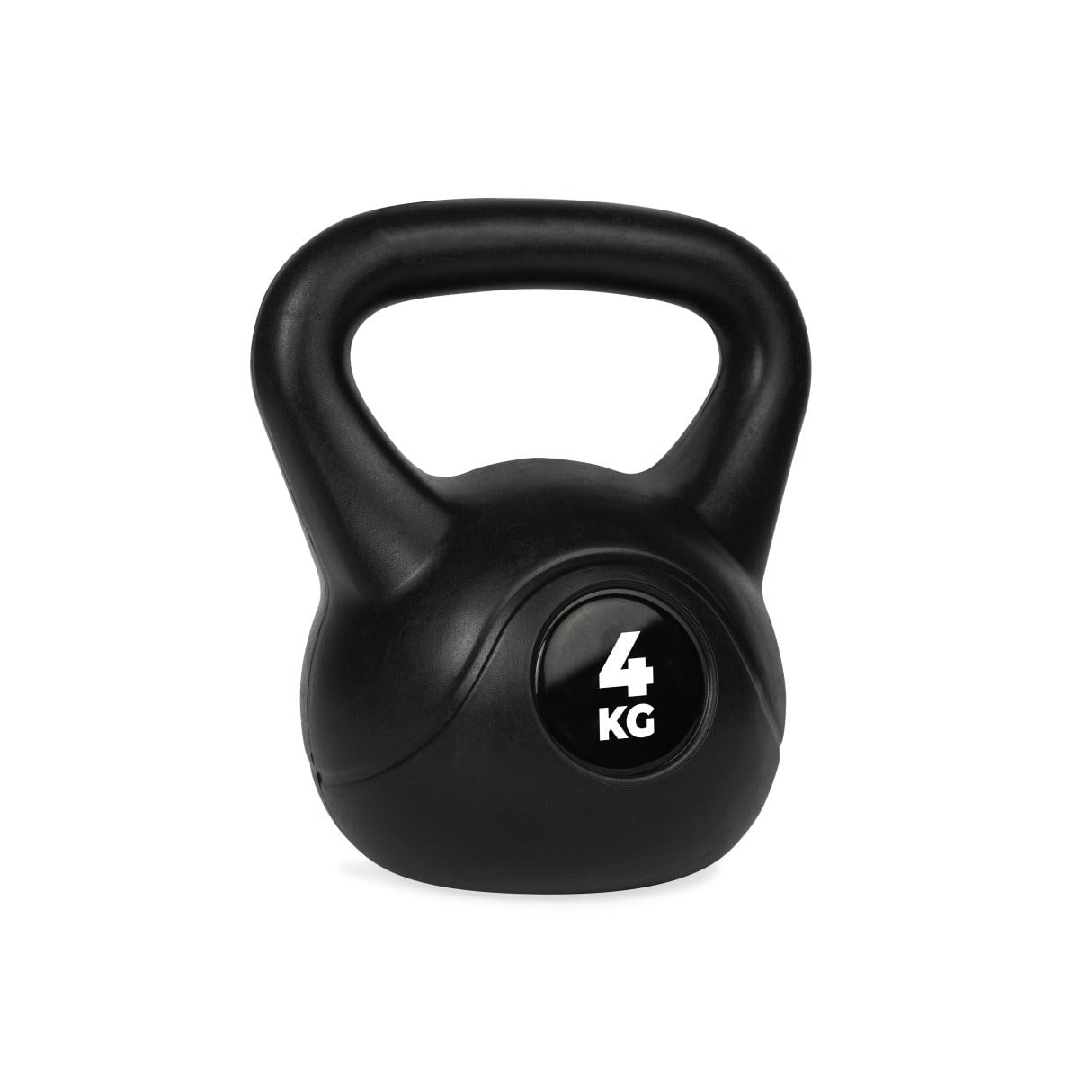 VirtuFit PVC Kettlebell – 4 kg – Siyah