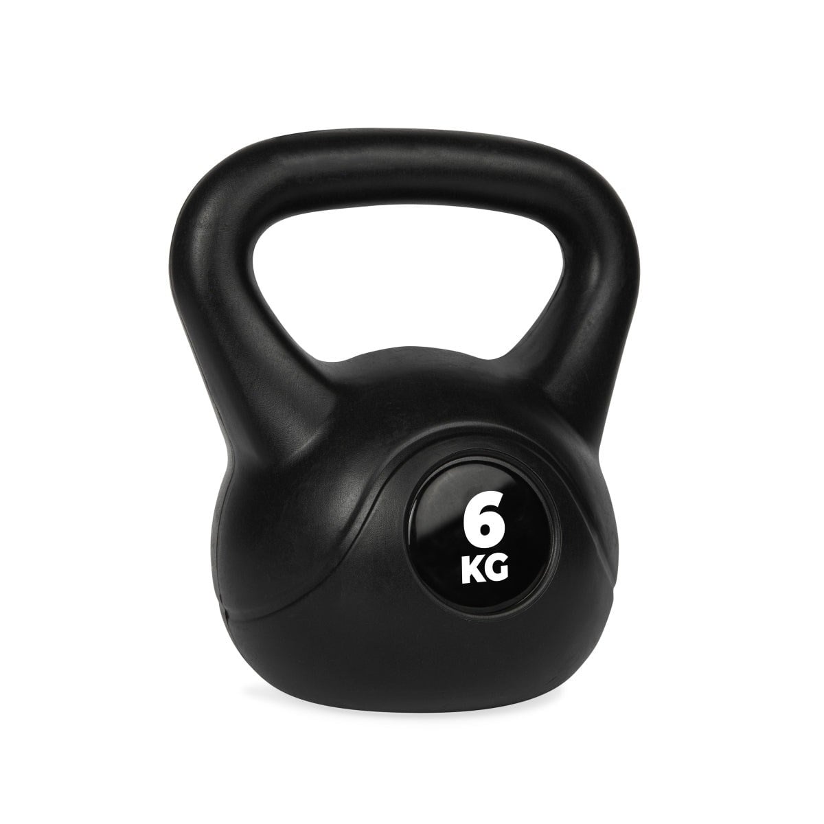 VirtuFit PVC Kettlebell – 6 kg – Siyah
