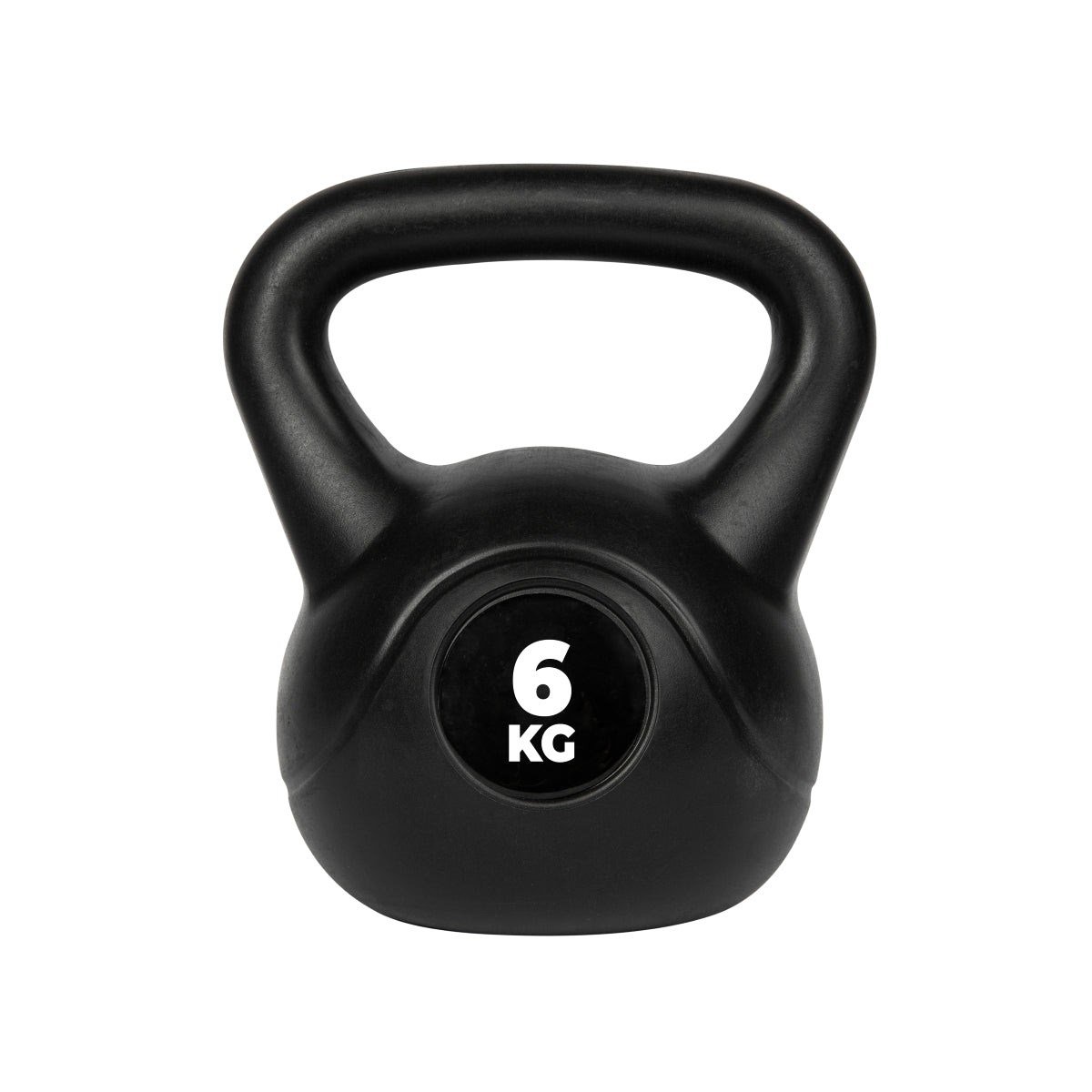 VirtuFit PVC Kettlebell – 6 kg – Siyah