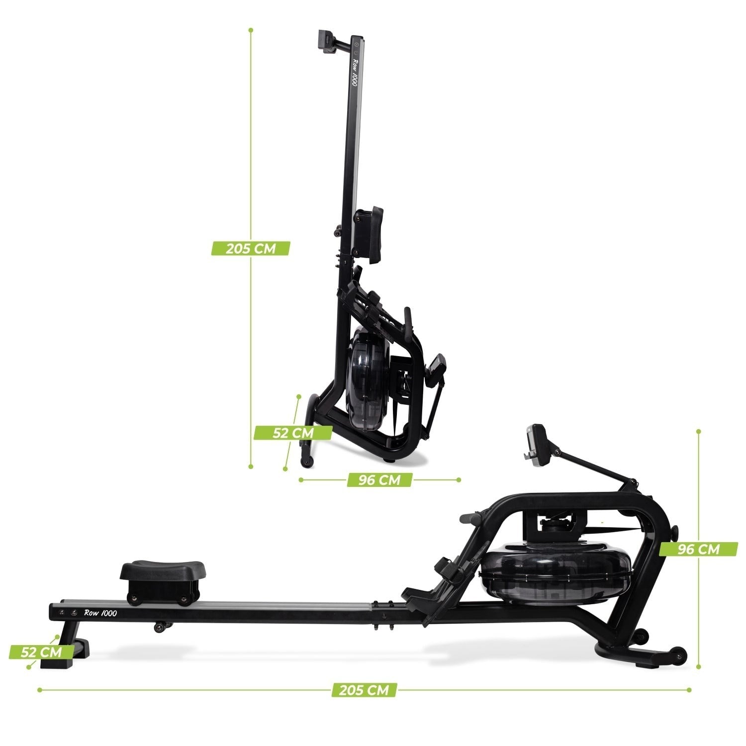 VirtuFit Row 1000 Su Dirençli Kürek Çekme Makinesi