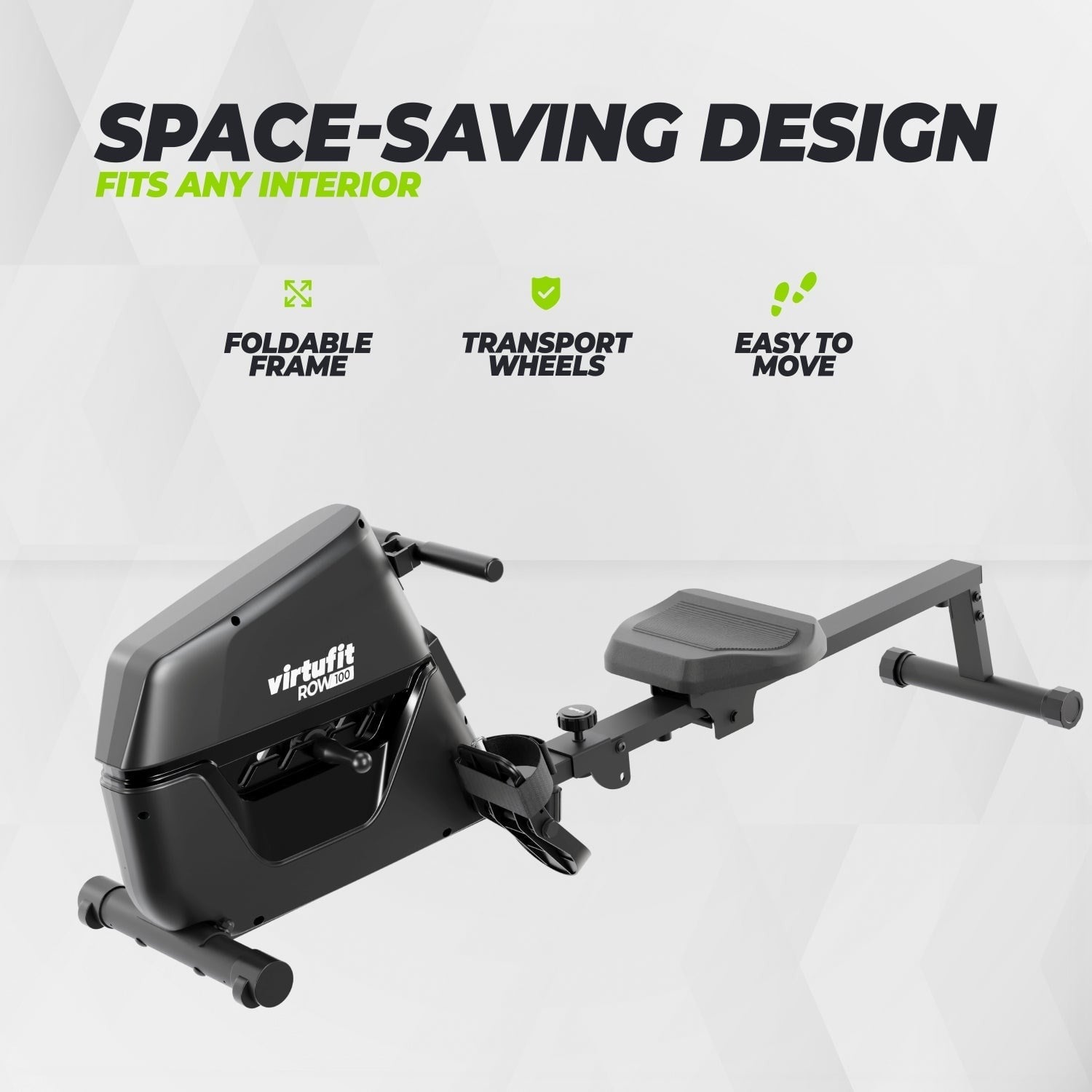 VirtuFit ROW100 Kürek Çekme Makinesi – Katlanabilir – 4 Kademe