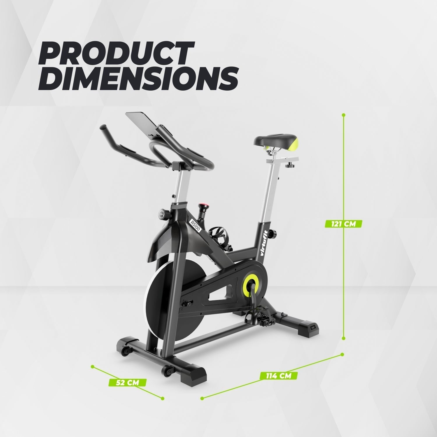 VirtuFit RS100 Indoor Cycle – Spinning Bisikleti – Zwift & Kinomap Uyumlu