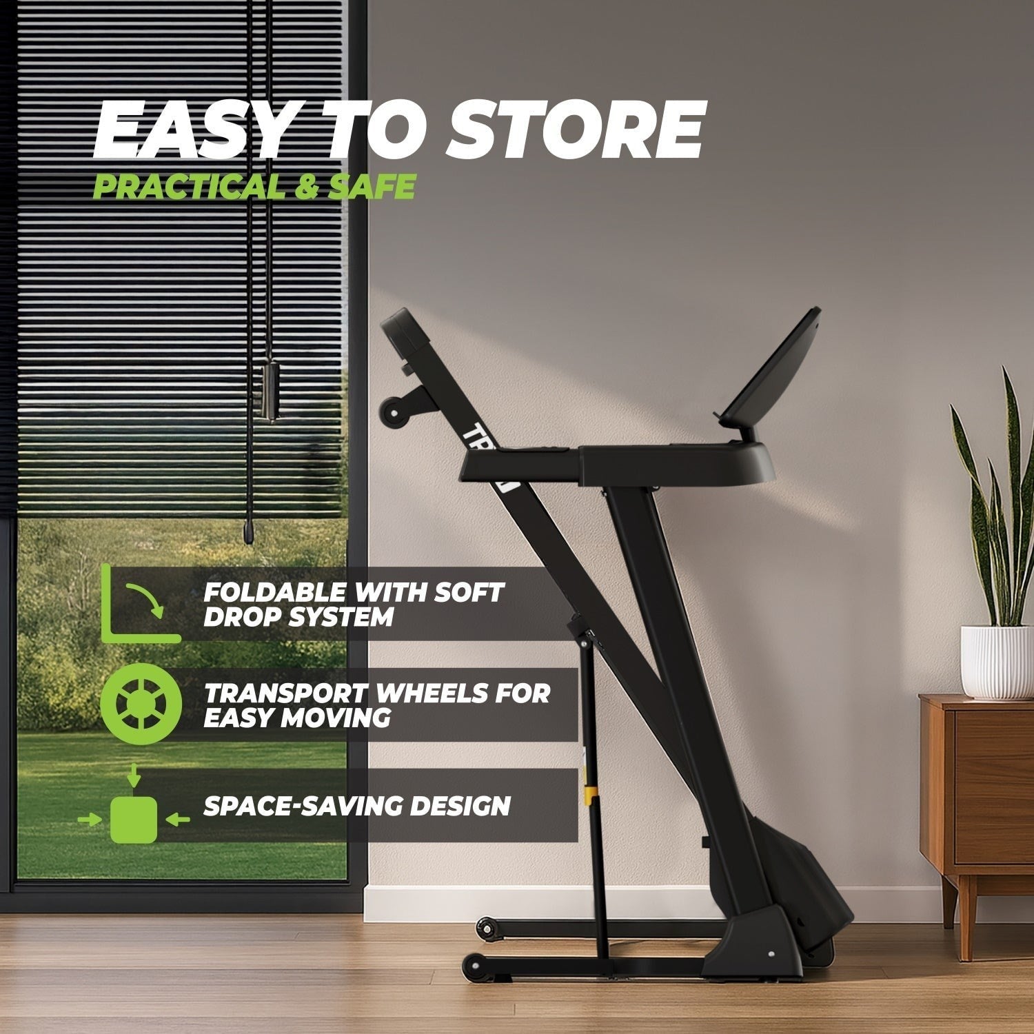 VirtuFit TR100i Koşu Bandı – 2026 Modeli – 16 km/s – 40 Program