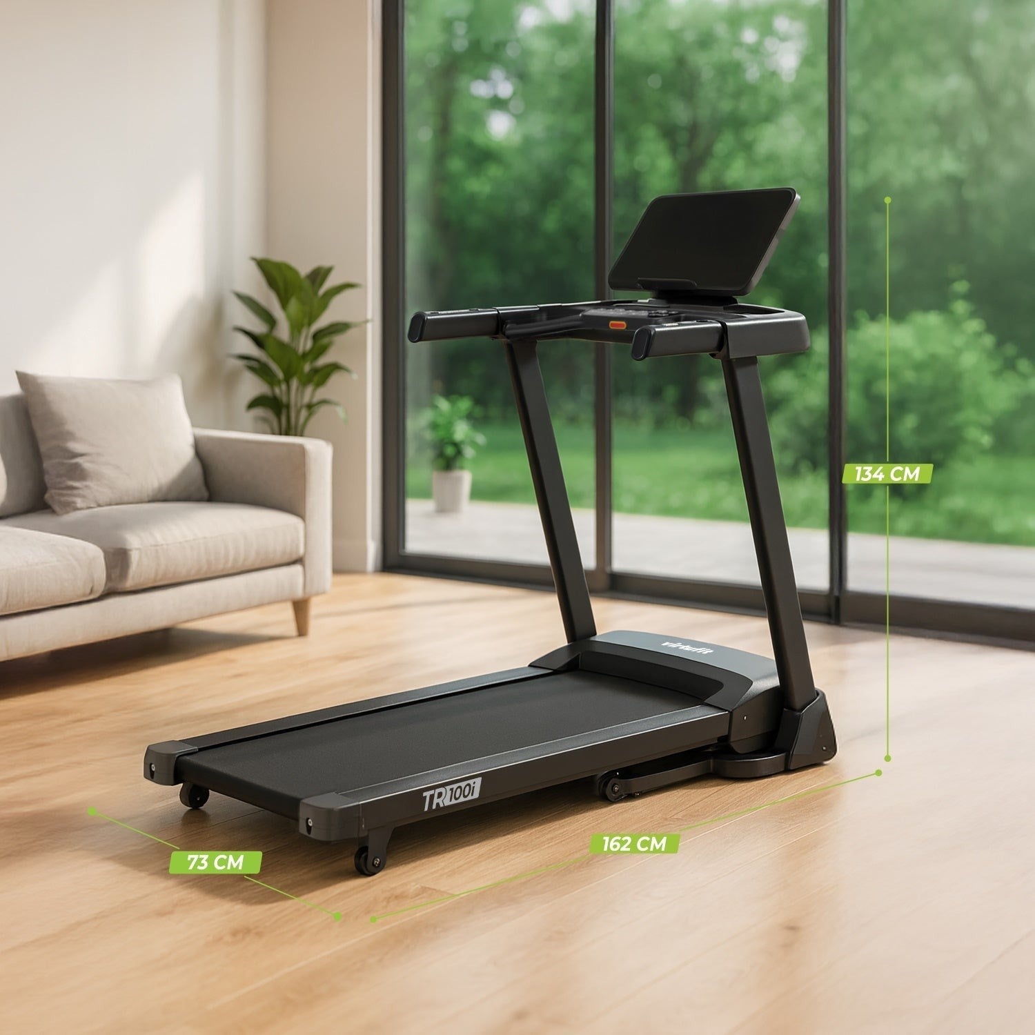 VirtuFit TR100i Koşu Bandı – 2026 Modeli – 16 km/s – 40 Program
