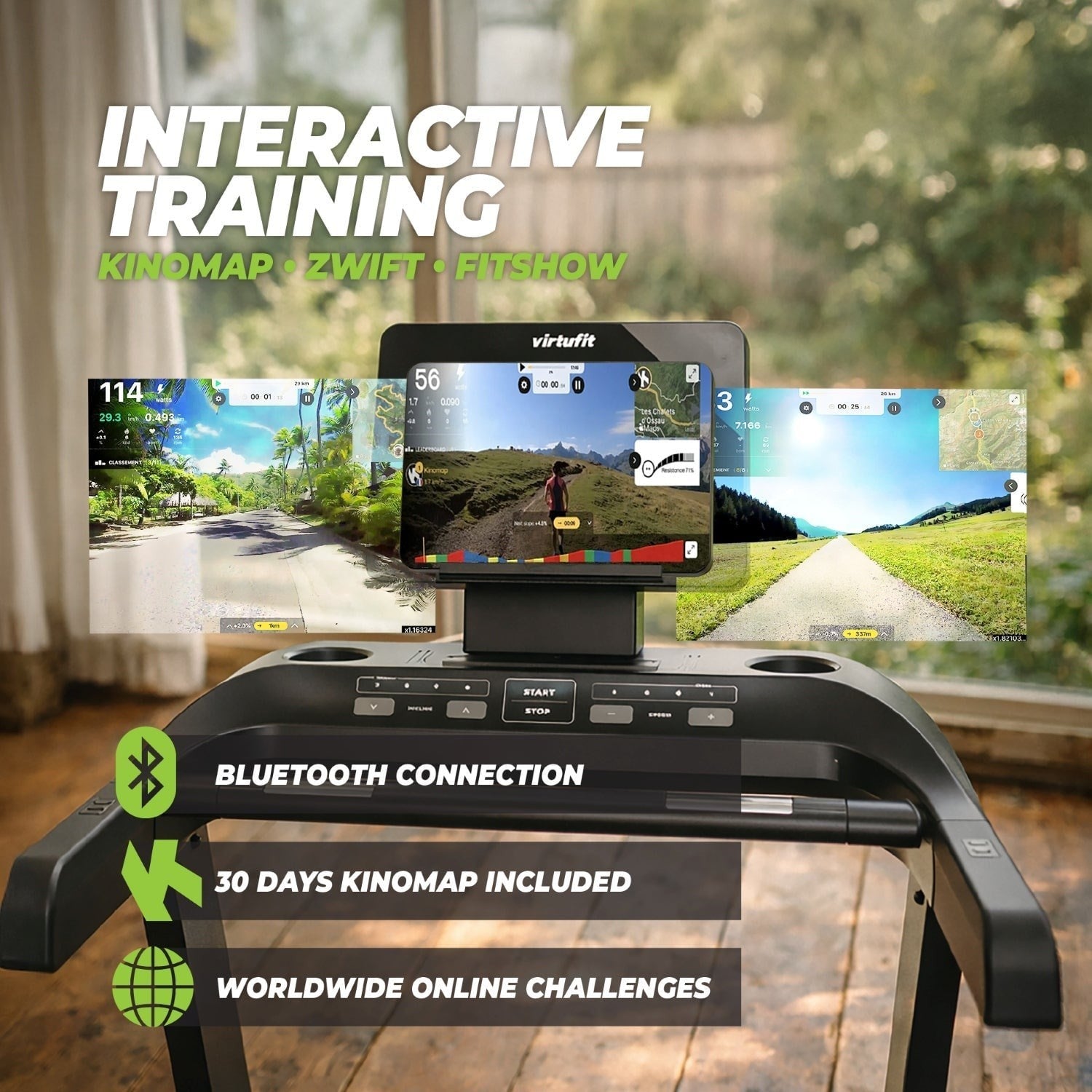 VirtuFit TR900i Koşu Bandı – 2026 Modeli – 22 km/s – 15 Eğim