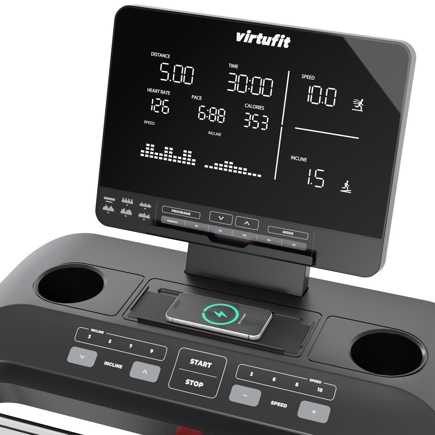 VirtuFit TR900i Koşu Bandı – 2026 Modeli – 22 km/s – 15 Eğim