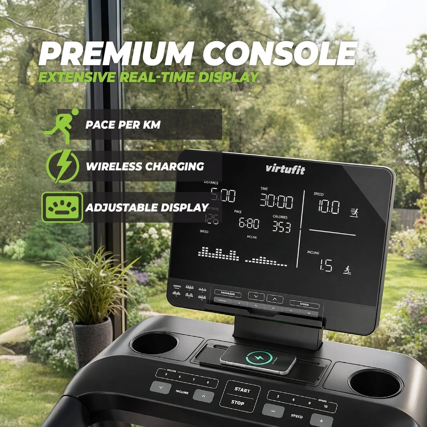 VirtuFit TR900i Koşu Bandı – 2026 Modeli – 22 km/s – 15 Eğim