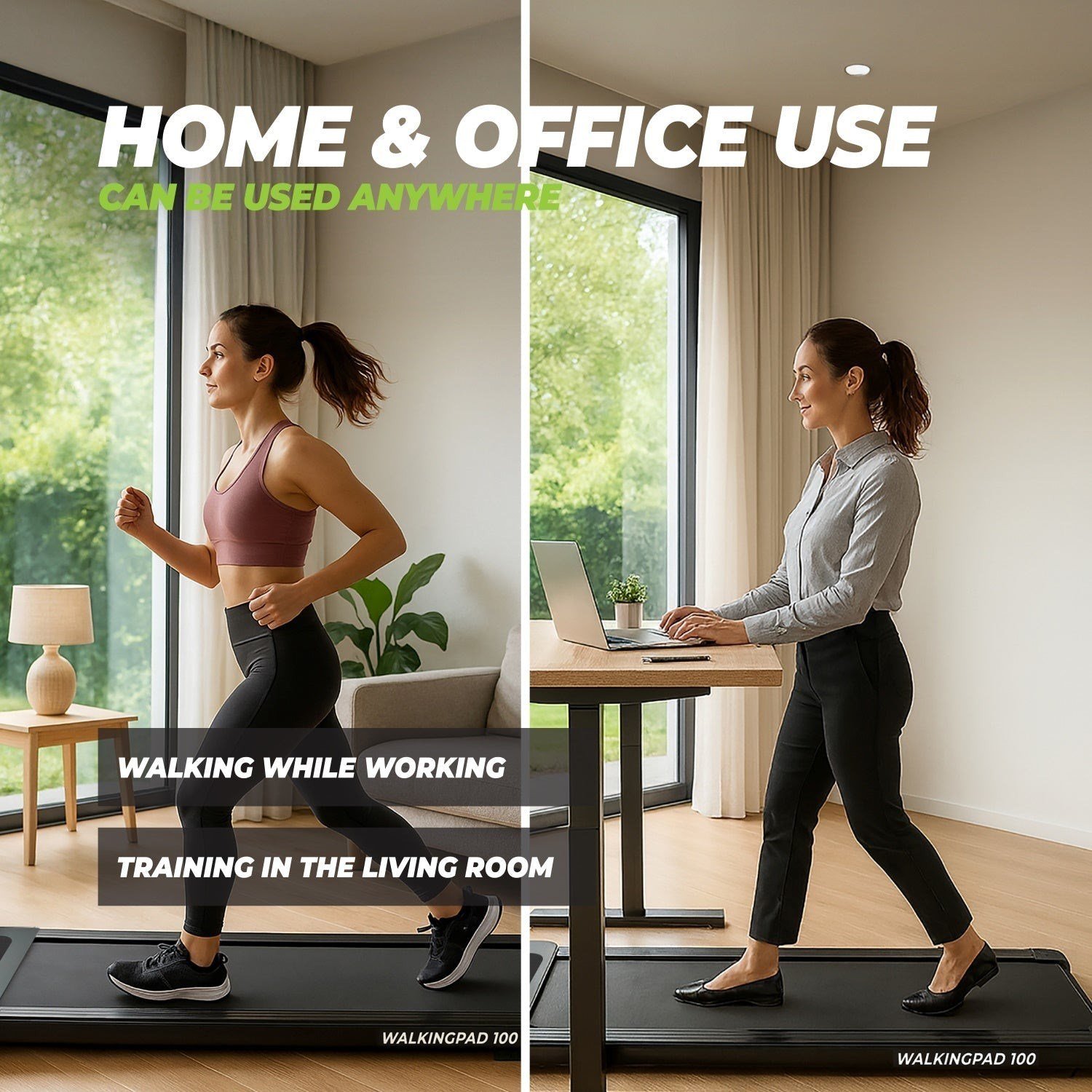 VirtuFit WP100 Walking Pad – Yürüyüş Bandı – 8 km/s – 12 Program