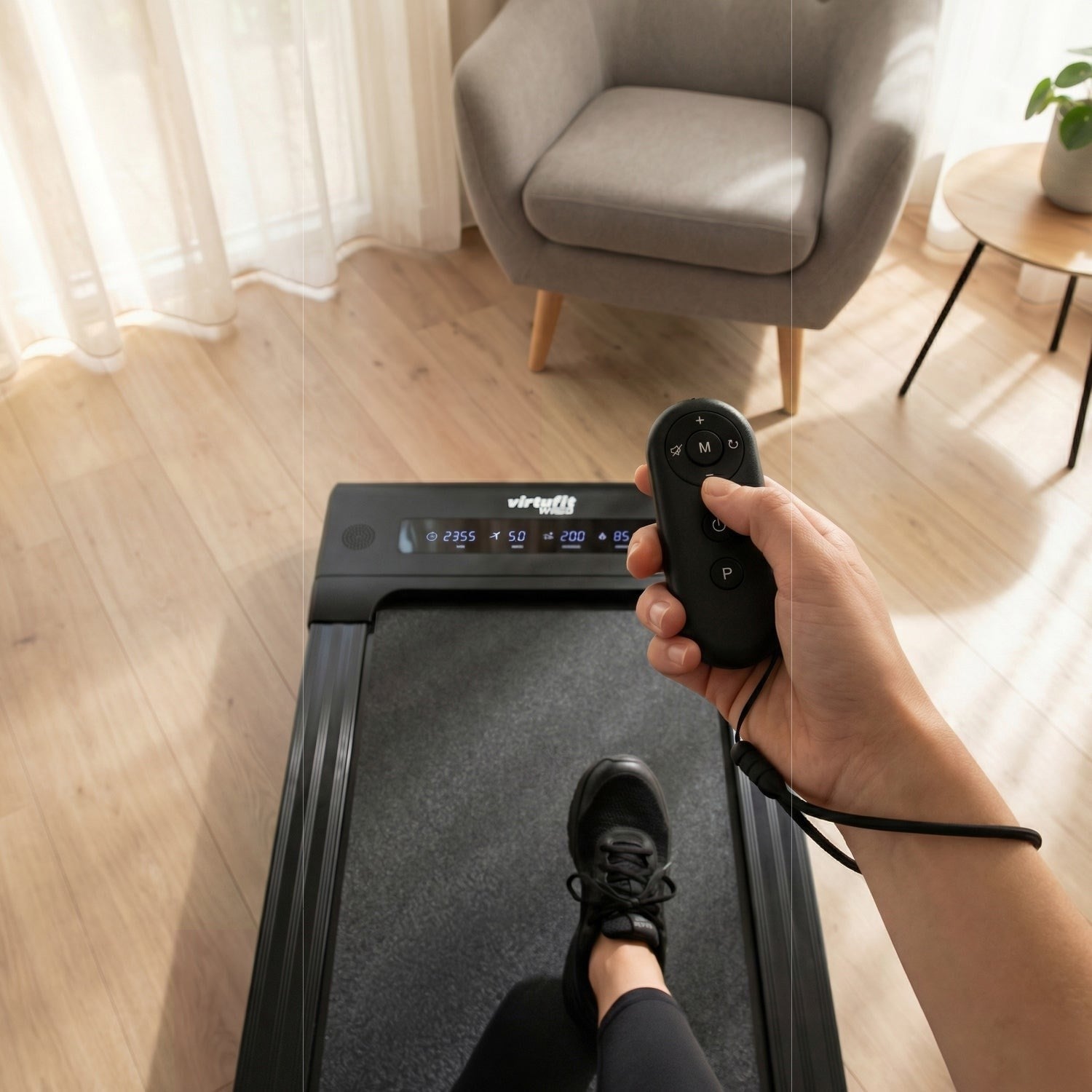 VirtuFit WP50 Walking Pad – Yürüyüş Bandı – 8 km/s – Bluetooth Hoparlörlü