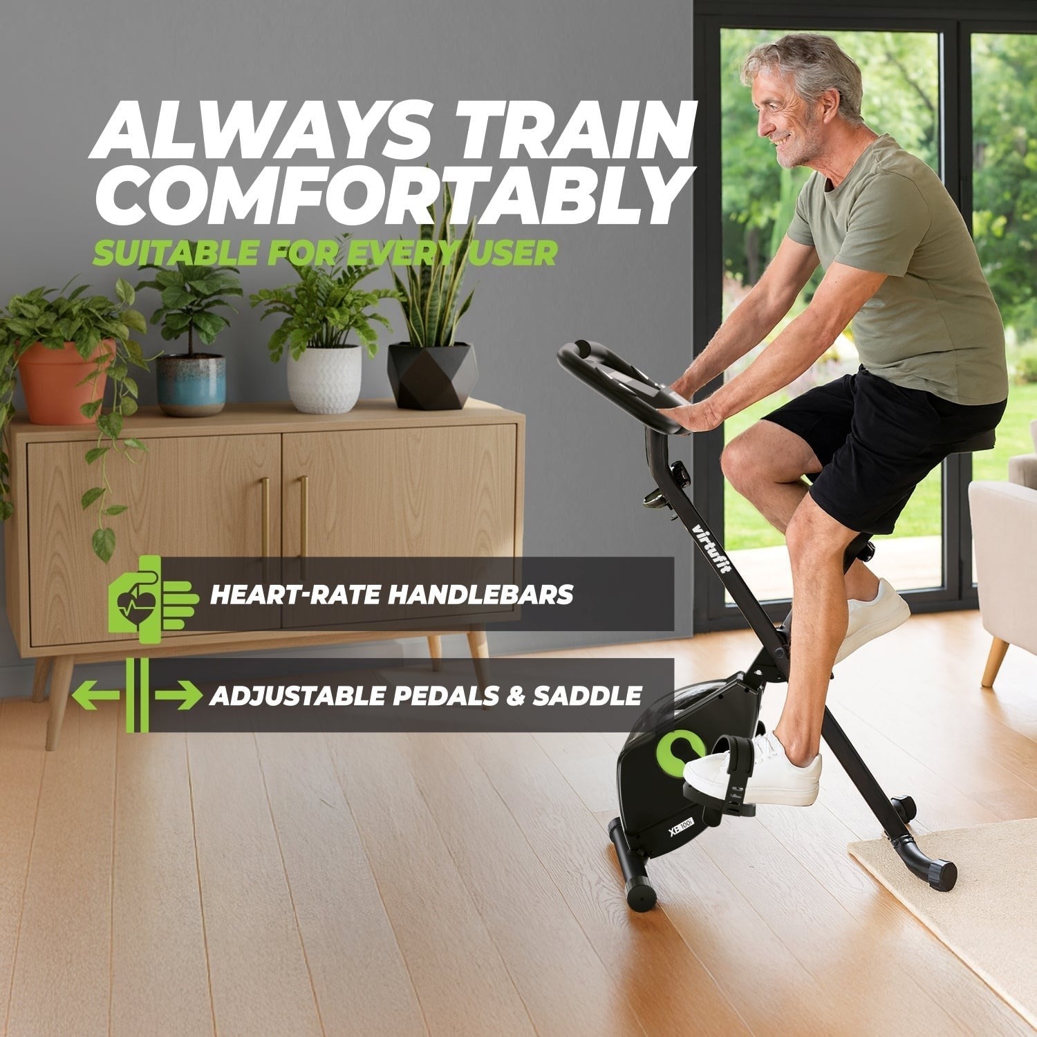 VirtuFit XB100i Katlanabilir Kondisyon Bisikleti