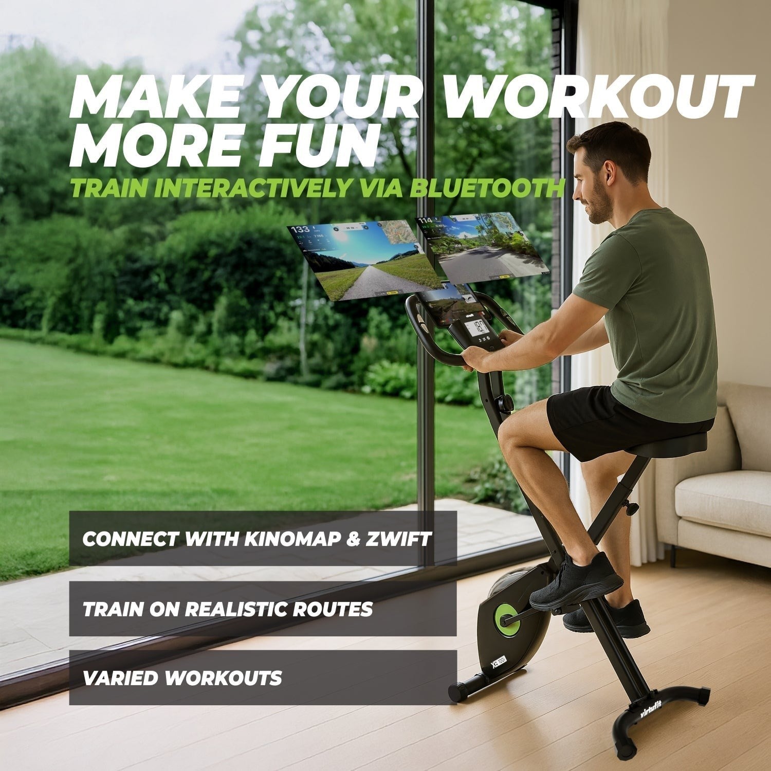 VirtuFit XB100i Katlanabilir Kondisyon Bisikleti