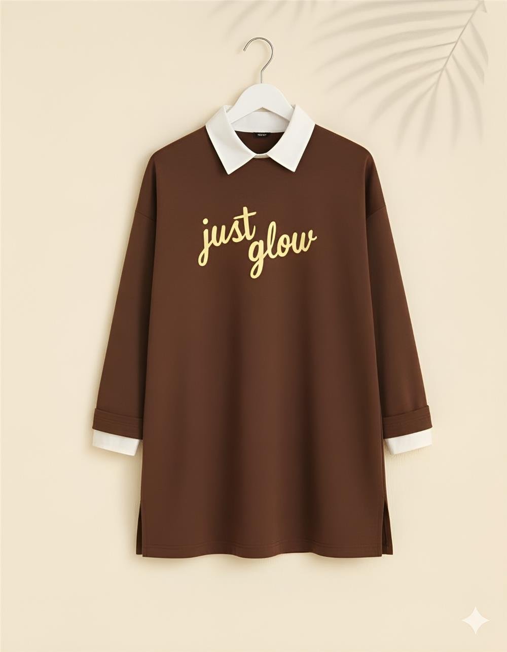 Printed Combed Cotton Sweat -K. Coffee-153-0535-R54