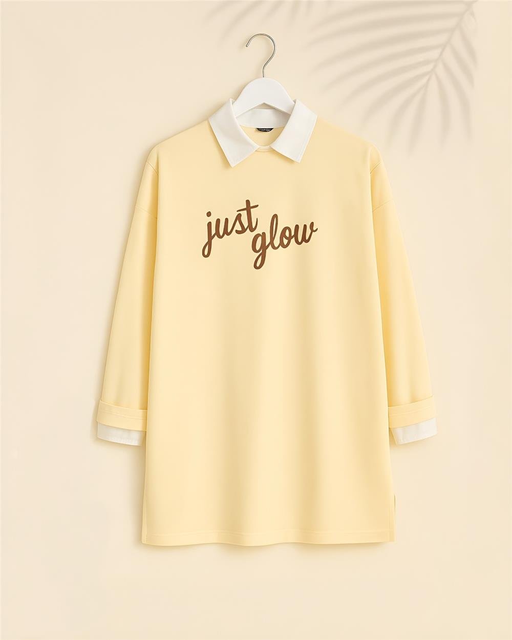 Printed Combed Cotton Sweat - Cream-153-0535-R28
