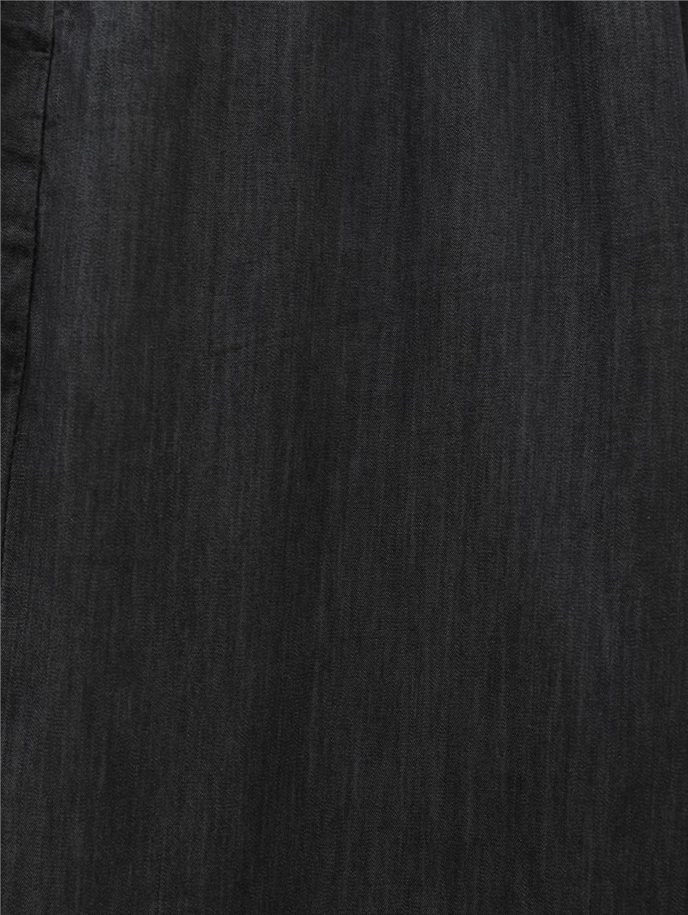 Beli Lastikli Cepli Bol Paça Kot Pantolon        -Antrasit-136-0840-R64