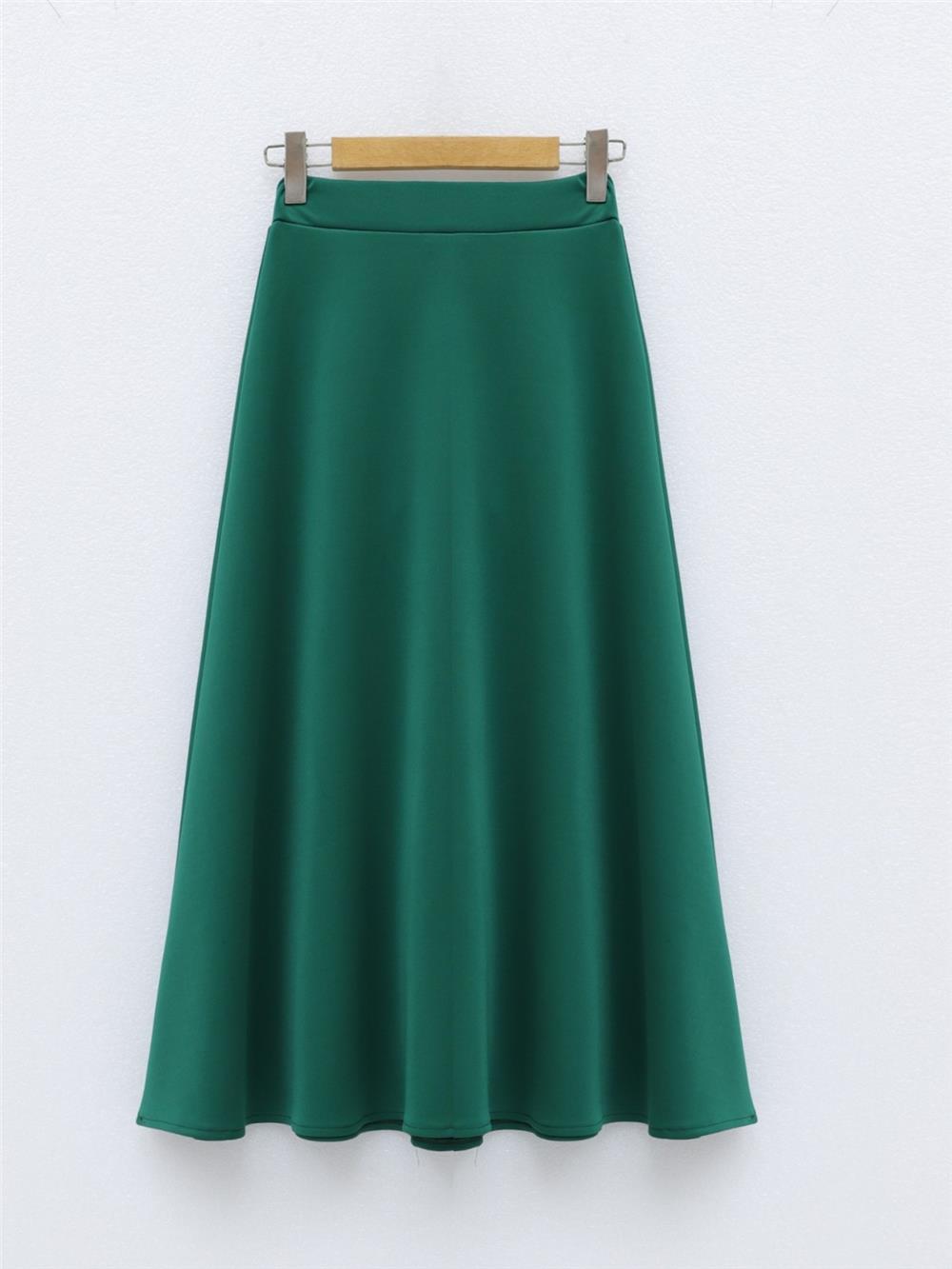 Overweight Sukuba Puff Skirt - Emerald-349-2060-R17