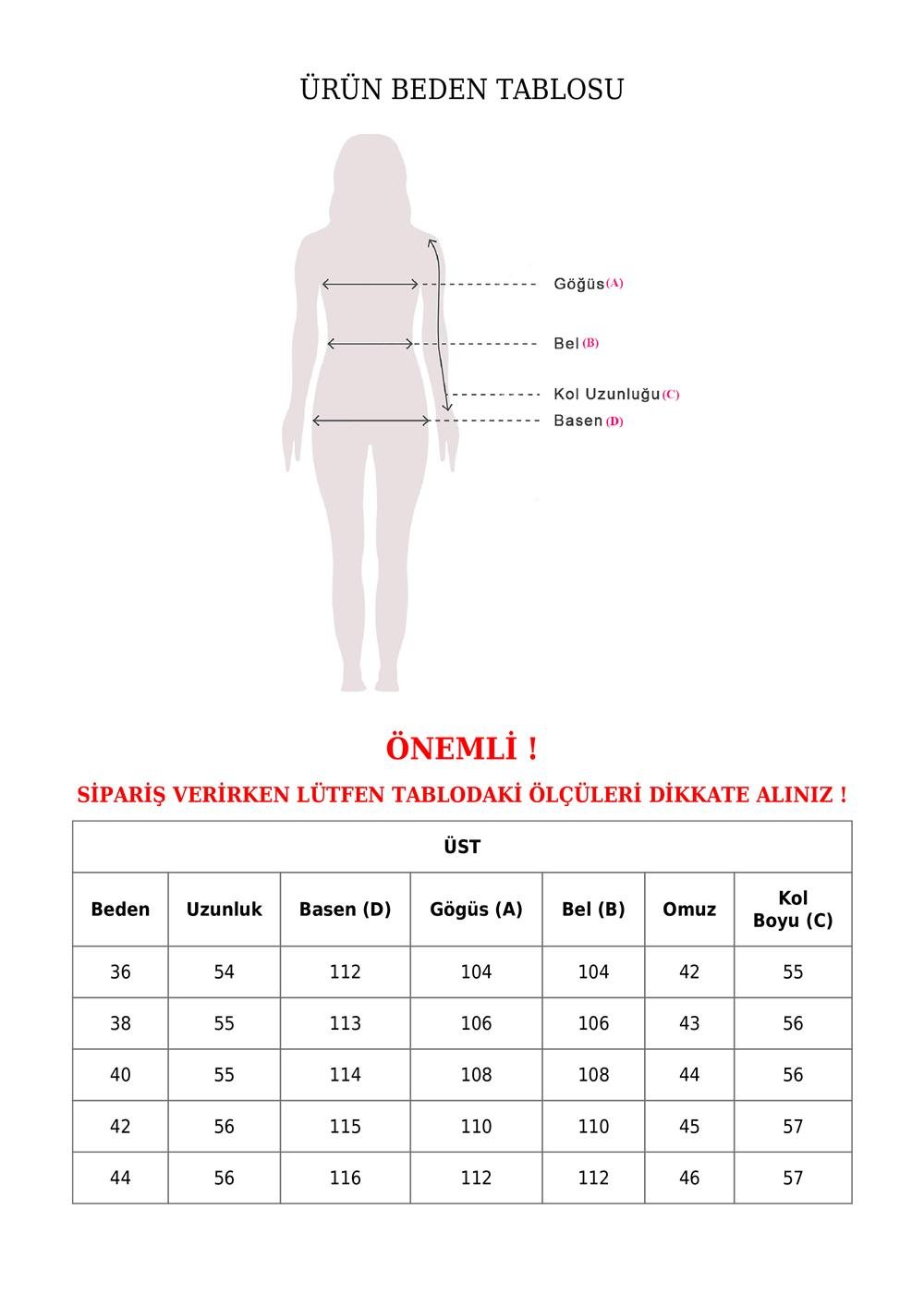 Fisto Detaylı Etekli Takım -Beyaz-144-1427-R02