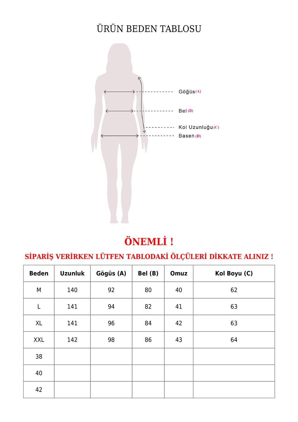 Kemeri Taşlı Önü Pileli Tesettür Elbise   -Vişne-111-60966-R44