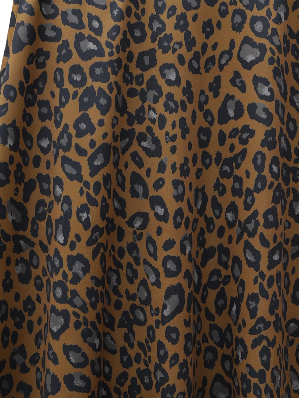 Leopar Desenli Scuba Etek -Taba-349-7098-R12