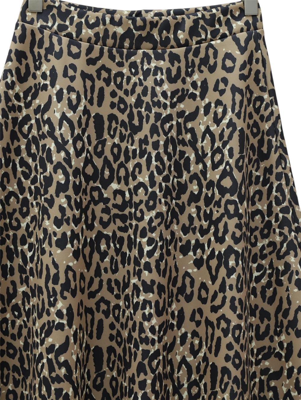 Leopar Desenli Scuba Etek -Vizon-349-7098-R23